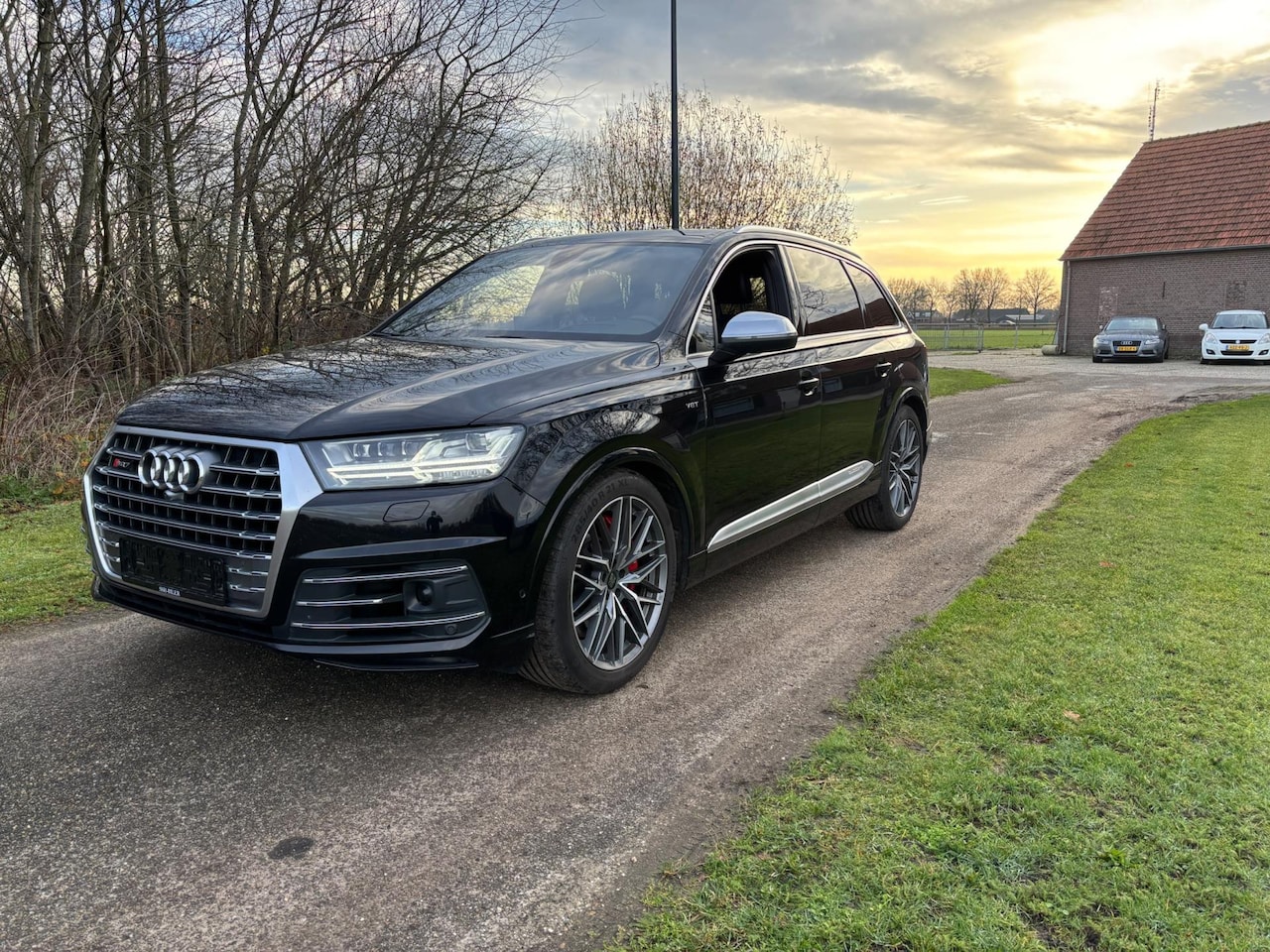 Audi Q7 SQ7 - 4.0 TDI quattro Grijs kenteken - AutoWereld.nl