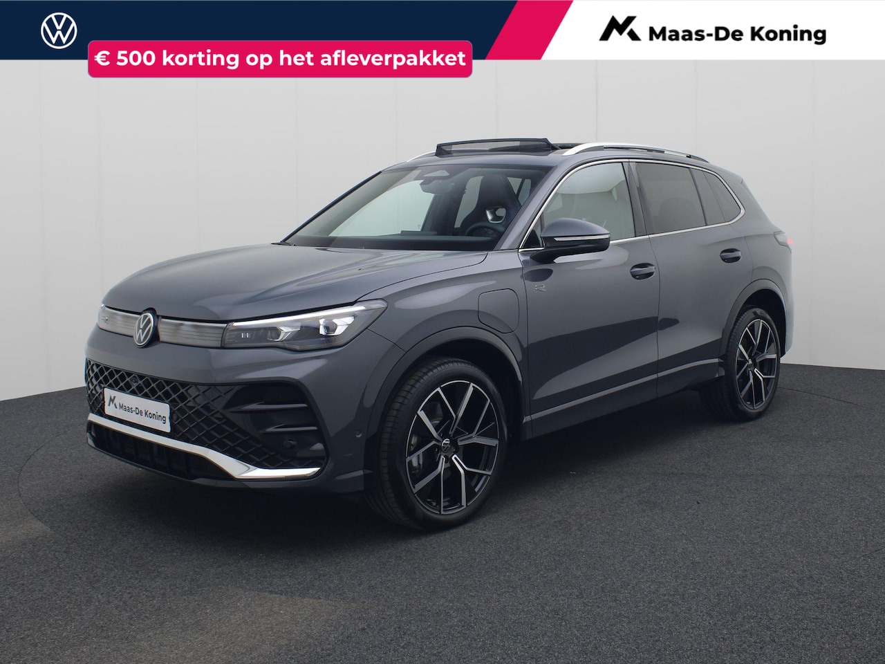 Volkswagen Tiguan - 1.5eHybrid 200kW/272PK R-Line DSG · Panoramadak · Trekhaak · Massagefunctie · Camera · App - AutoWereld.nl