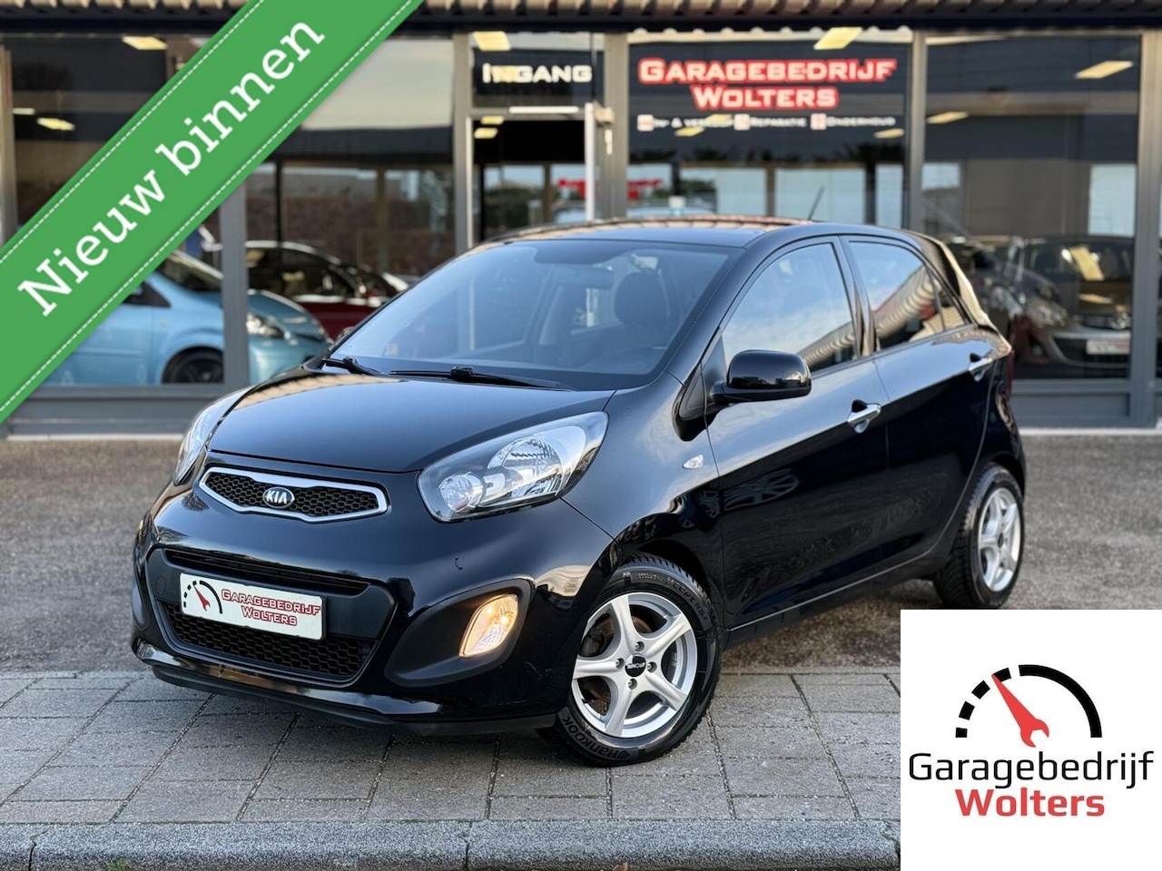 Kia Picanto - 1.0 CVVT ISG Airco 5drs nw apk lmv garantie - AutoWereld.nl