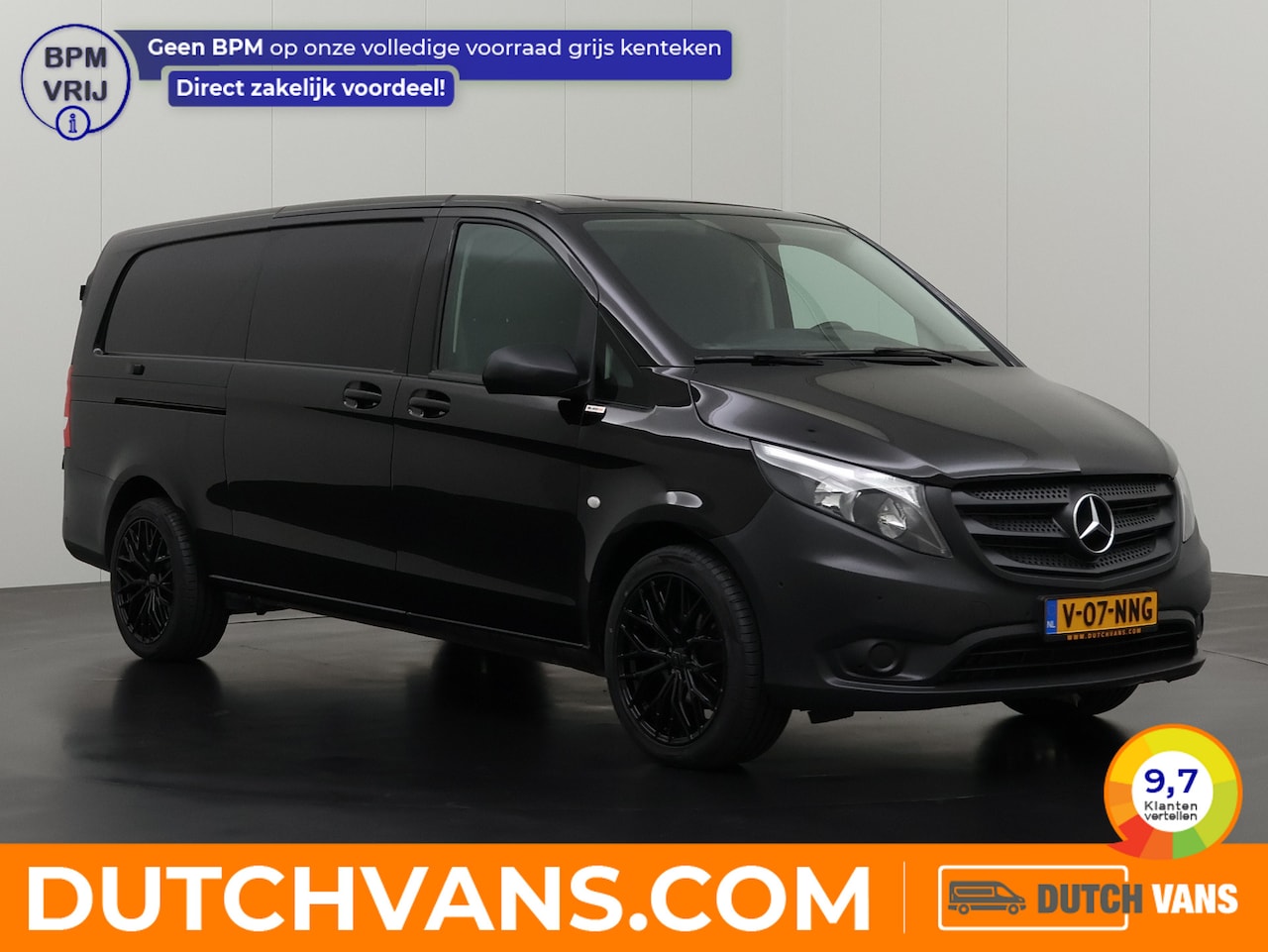 Mercedes-Benz Vito - 116CDI XXL Black Edition | Navigatie | Camera | Airco | Cruise | Betimmering - AutoWereld.nl
