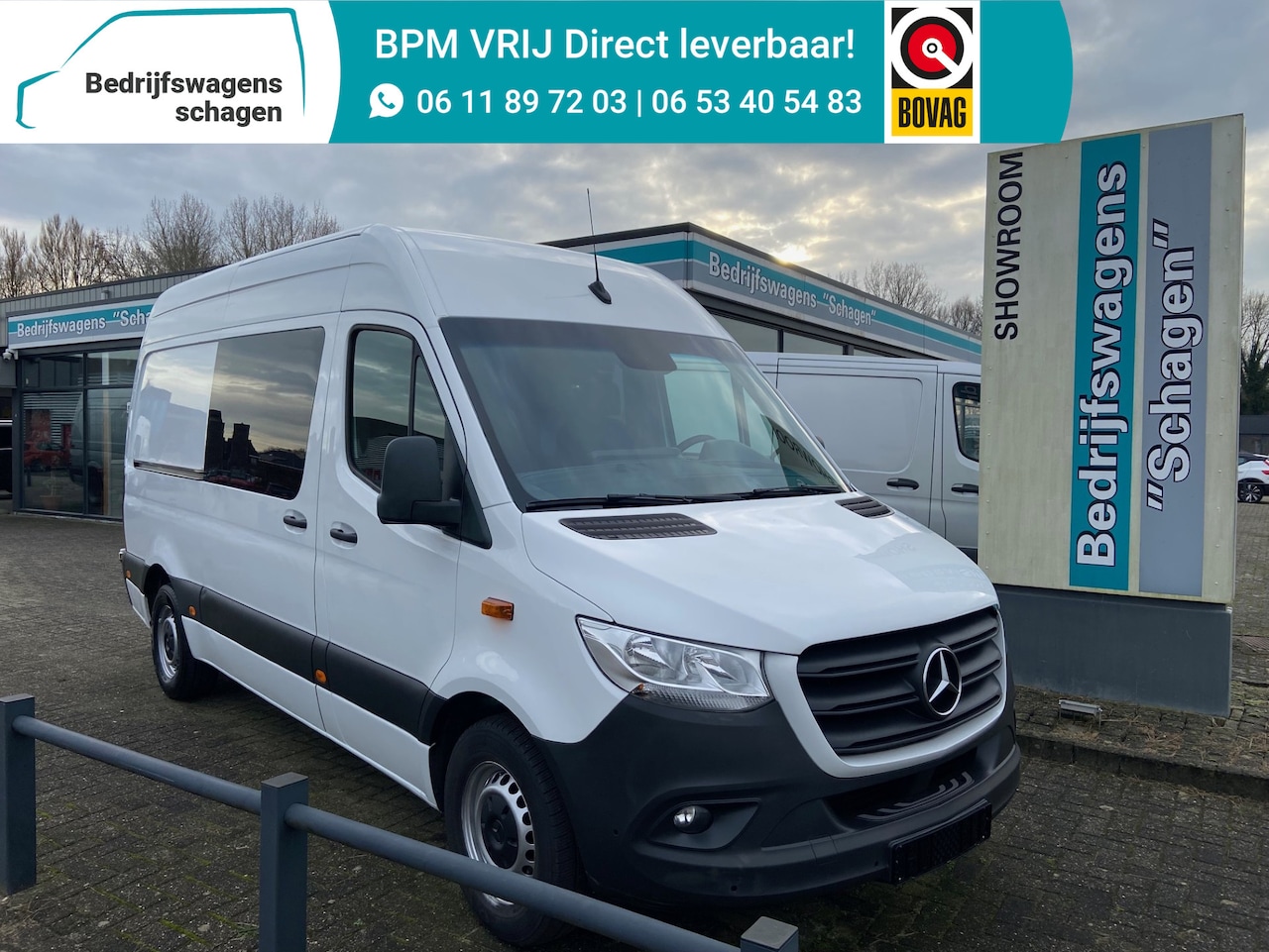 Mercedes-Benz Sprinter - 314 CDI L2H2 DC E6 | Trekhaak | 6 stoelen | Gev. Stoel | Camera - AutoWereld.nl
