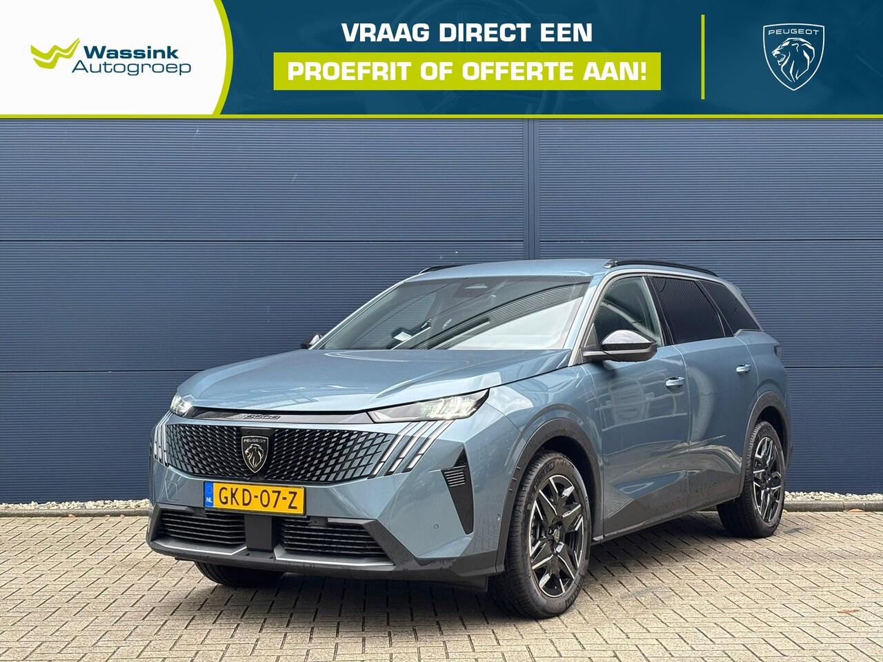 Peugeot 5008 - 1.2 Hybrid 136pk e-DSC6 Allure Pack Business | Camera | Navigatie | Keyless | Climate Cont - AutoWereld.nl