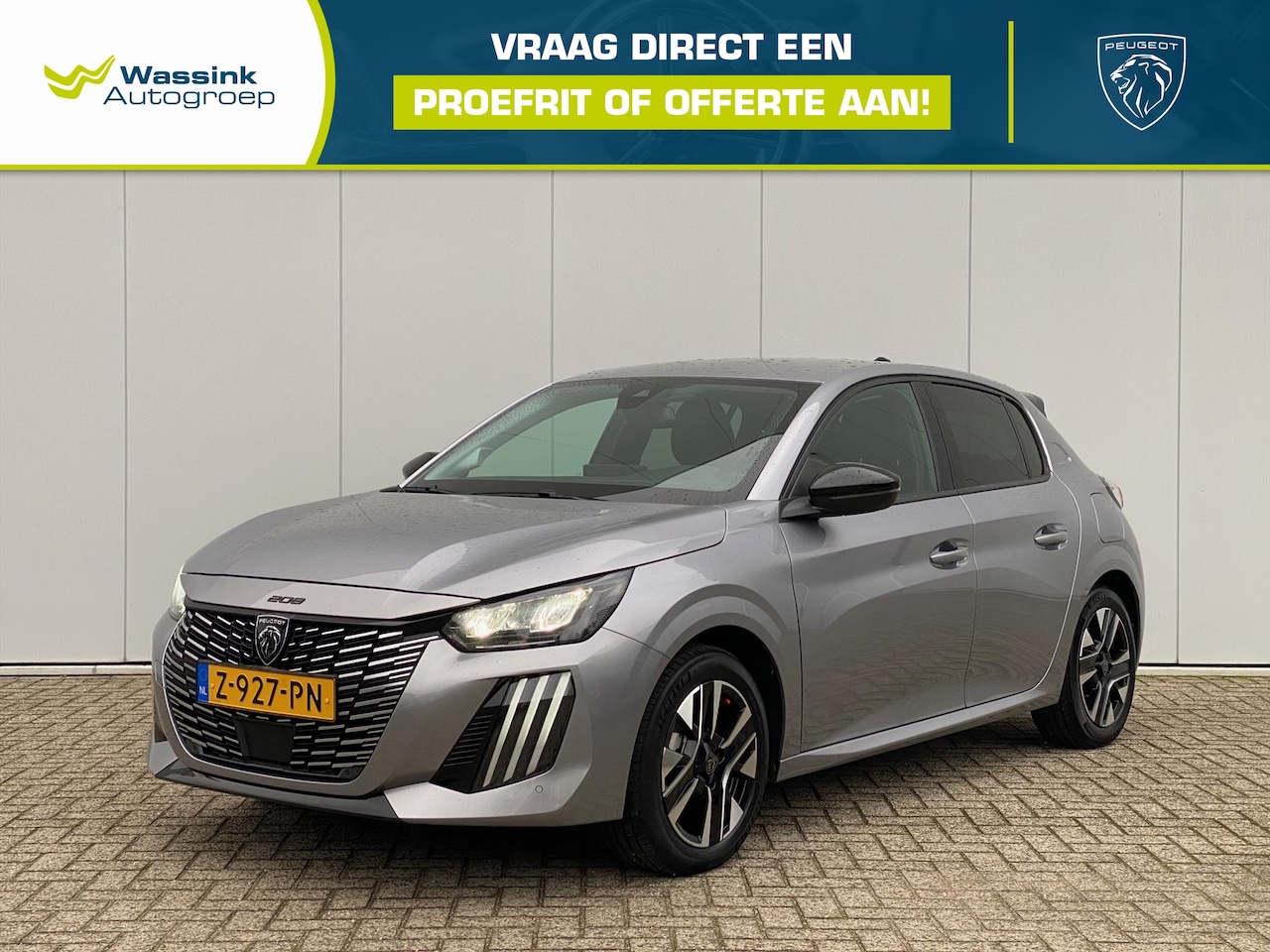 Peugeot 208 - 1.2 Hybrid 100 e-DCS6 Allure | Navigatie | CarPlay | Camera | Adaptive cruise | - AutoWereld.nl