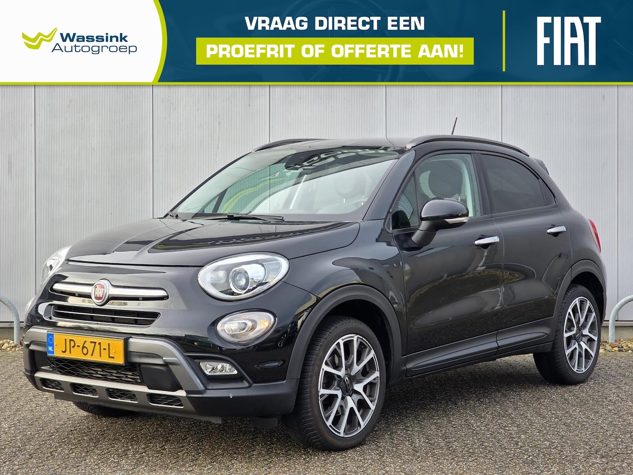 Fiat 500 X - 1.4T 140pk Lounge Automaat | Navigatie | Parkeercamera | Trekhaak - AutoWereld.nl