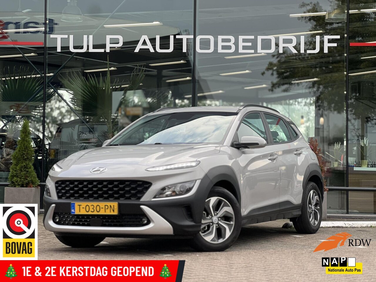 Hyundai Kona - 1.6 GDI HEV Comfort Smart Clima Cruise Navi NAP - AutoWereld.nl