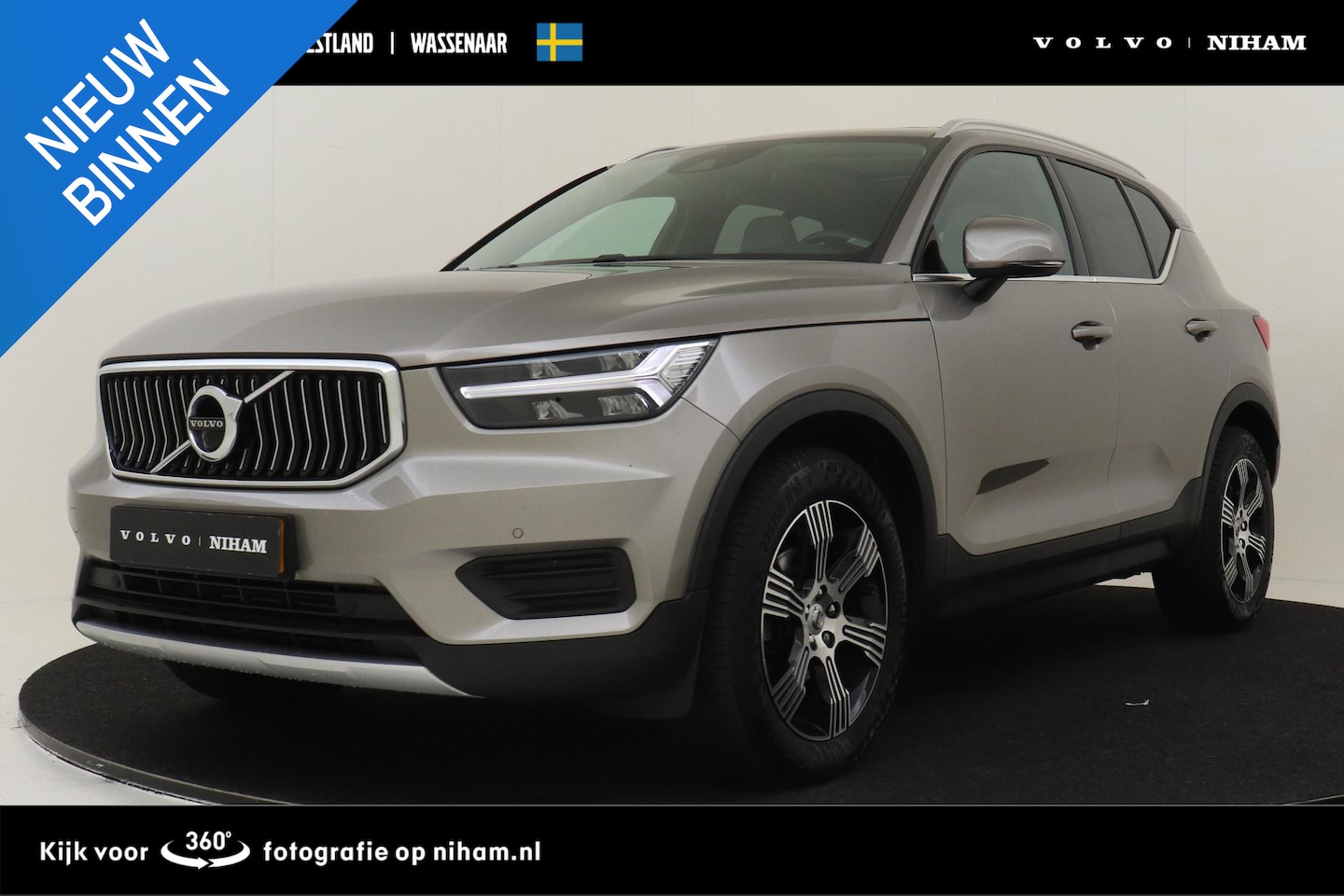 Volvo XC40 - T3 AUT. INSCRIPTION -PANO.DAK|360°CAM|ADAP.CRUISE|KEYLESS|POWER-SEATS|TREKHAAK|DEALERONDER - AutoWereld.nl