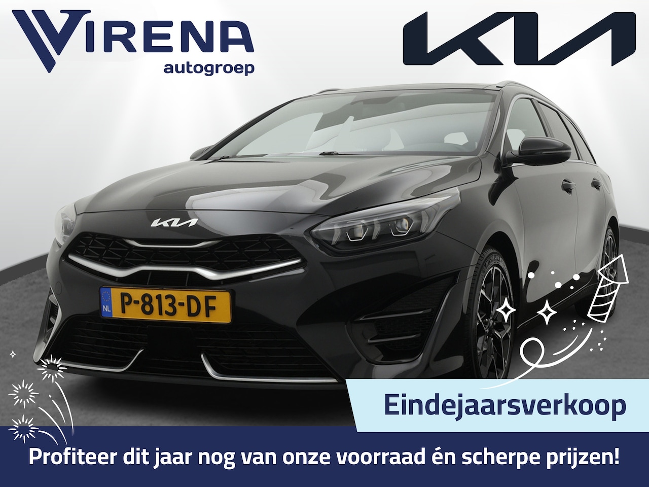 Kia Cee'd Sportswagon - Ceed 1.5 T-GDi GT-Line Automaat - Automaat - Panorama dak - Stoel en stuurwiel verwarming - AutoWereld.nl