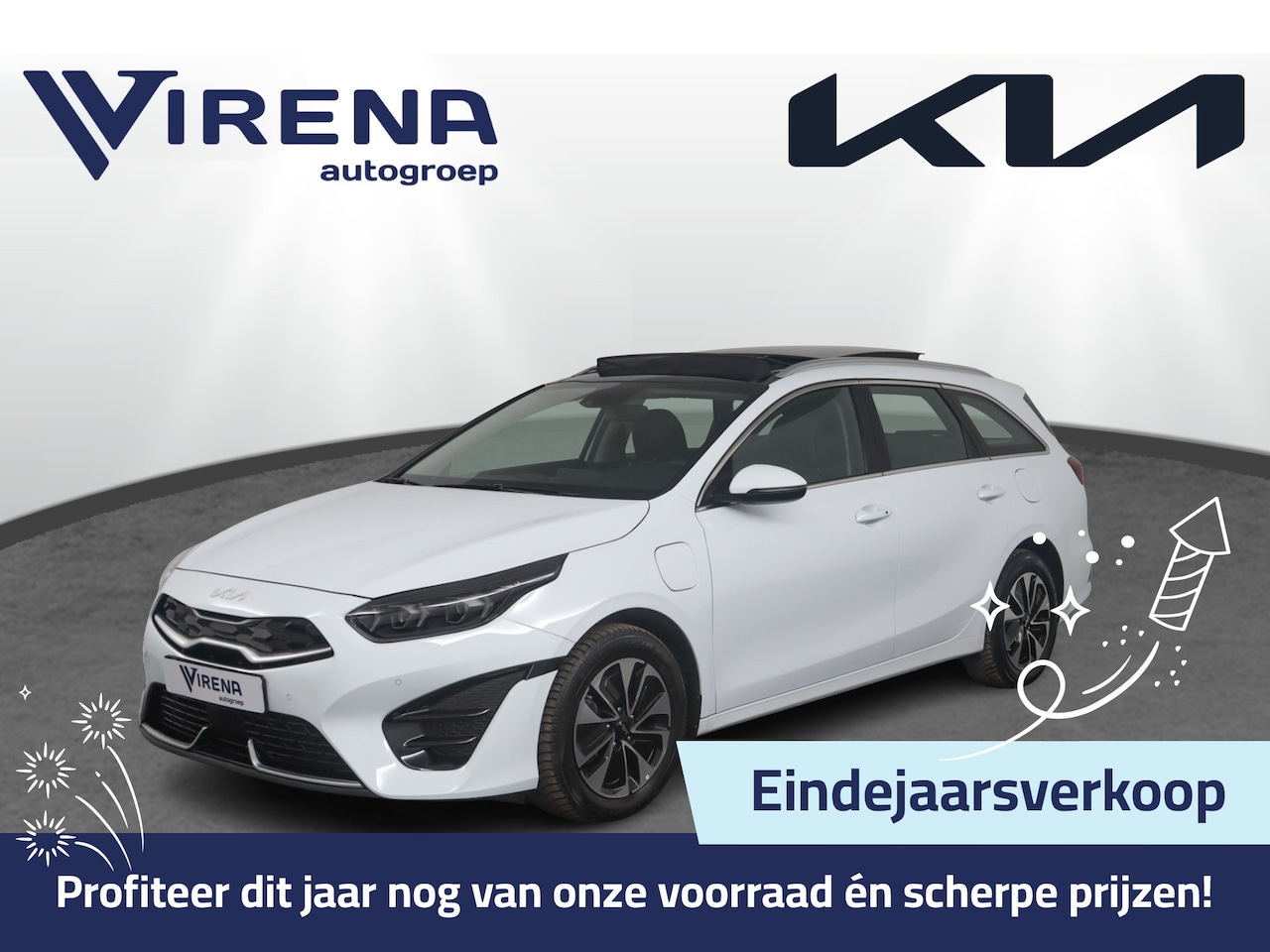 Kia Cee'd Sportswagon - Ceed 1.6 GDI PHEV DynamicPlusLine Edition - Rijklaar - Schuif / panoramadak - Adaptive cru - AutoWereld.nl