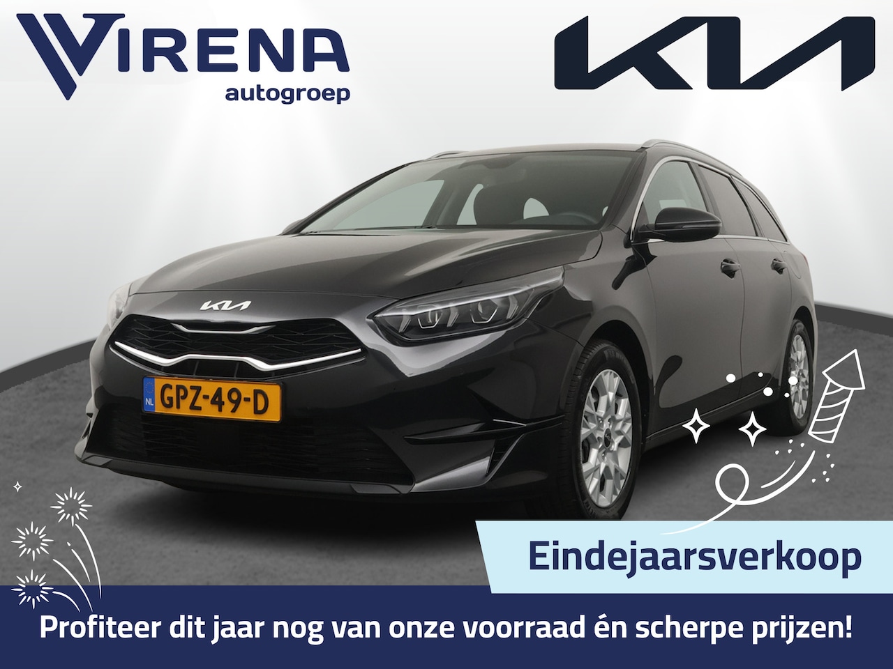 Kia Cee'd Sportswagon - Ceed 1.5 T-GDi DynamicPlusLine - Lichtmetalen Velgen - Stoel/Stuurverwarming - LED Koplamp - AutoWereld.nl