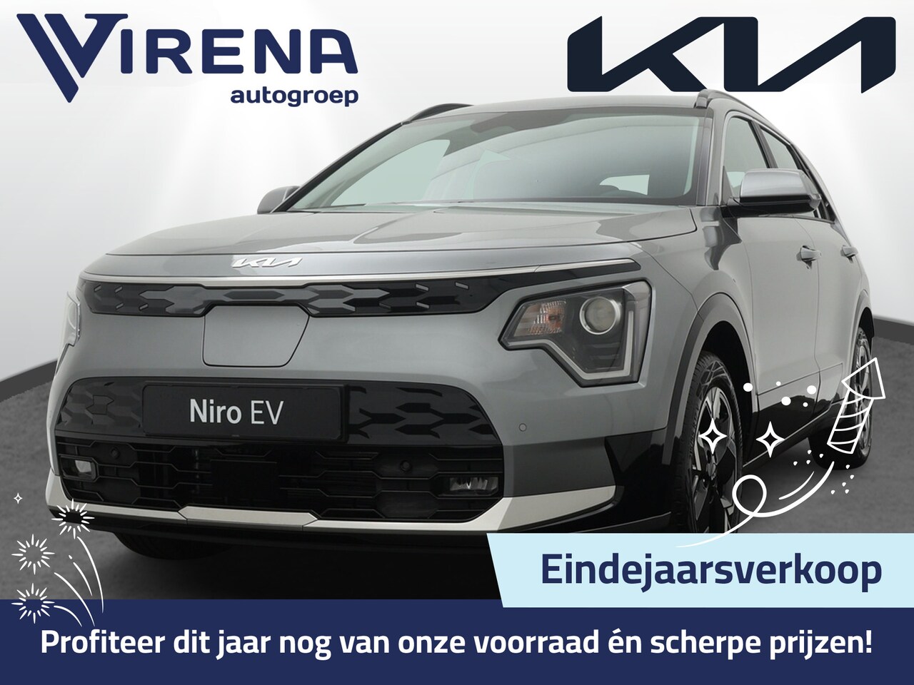 Kia Niro EV - DynamicLine 64.8 kWh - Navigatie - Apple Carplay/Android Auto - Parkeersensoren voor en ac - AutoWereld.nl