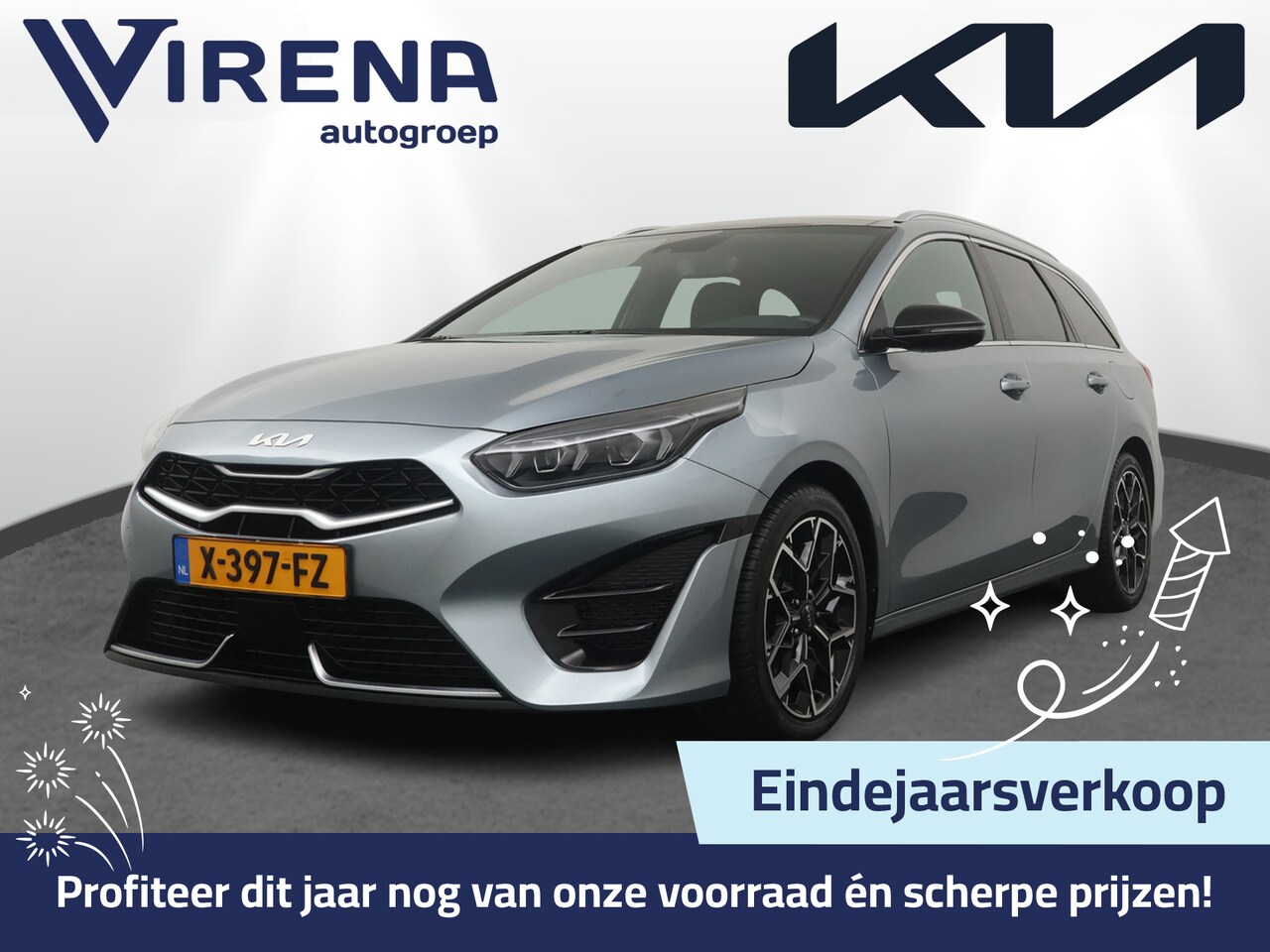 Kia Cee'd Sportswagon - Ceed 1.5 T-GDi GT-Line Elektrische Achterklep - Climate Control - Stoel/-Stuurverwarming - - AutoWereld.nl