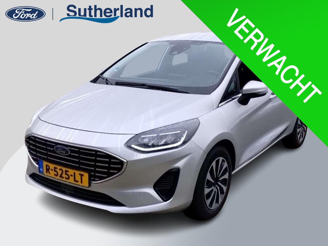 Ford Fiesta - 1.0 EcoBoost Hybrid Titanium X | Adaptive cruise control | Camera | Navigatie | All season - AutoWereld.nl