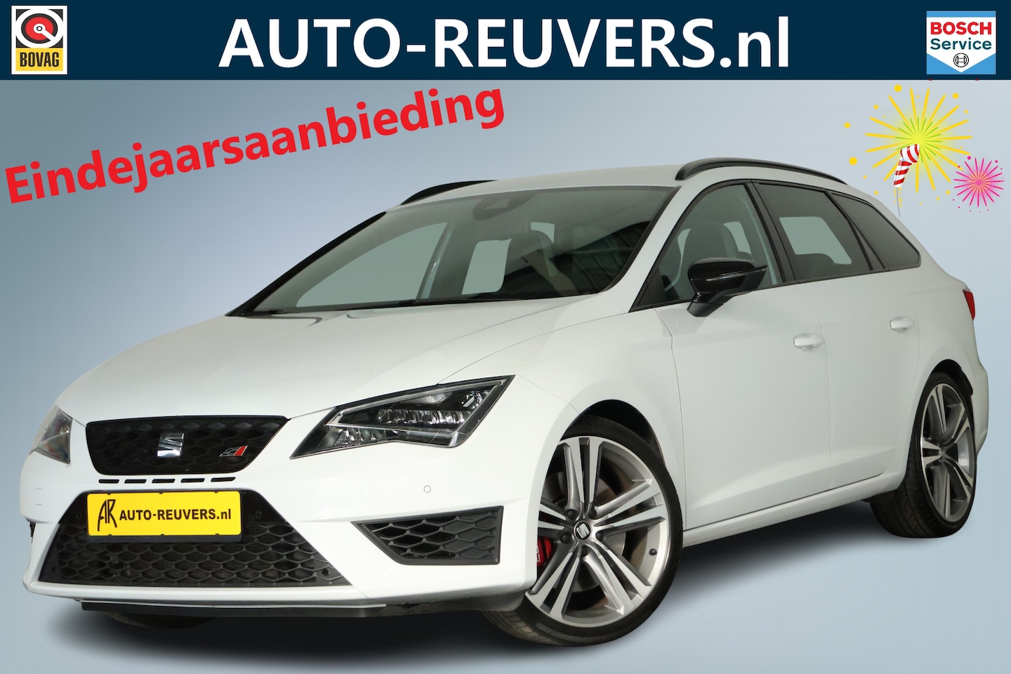 SEAT Leon ST - 2.0 TSI Cupra 280 / LED / Kuipstoel / CarPlay / DAB+ / Seat Sound - AutoWereld.nl