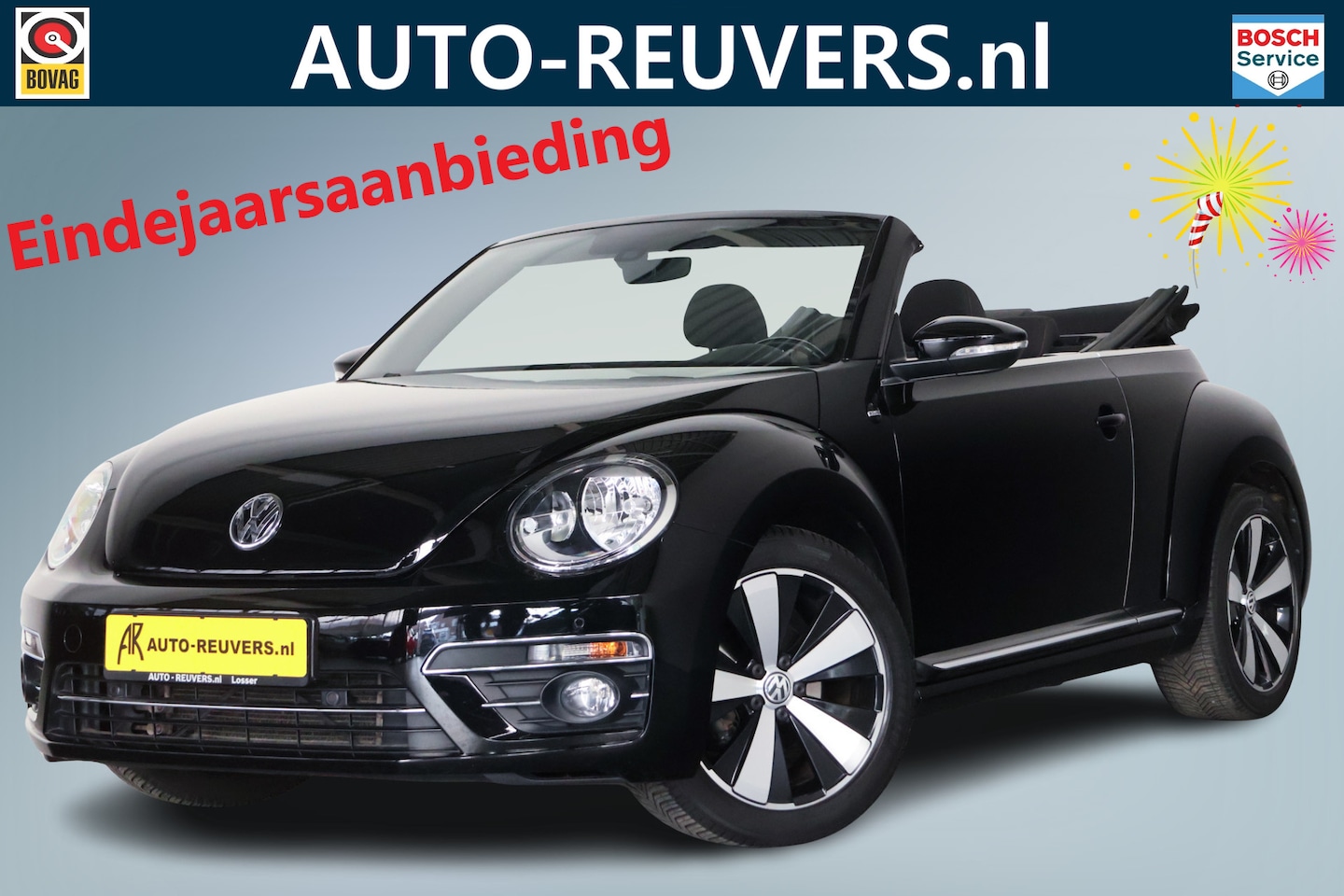 Volkswagen Beetle Cabriolet - 1.2 TSI Sound / Opendak / Navi / CarPlay / Cruisecontrol - AutoWereld.nl