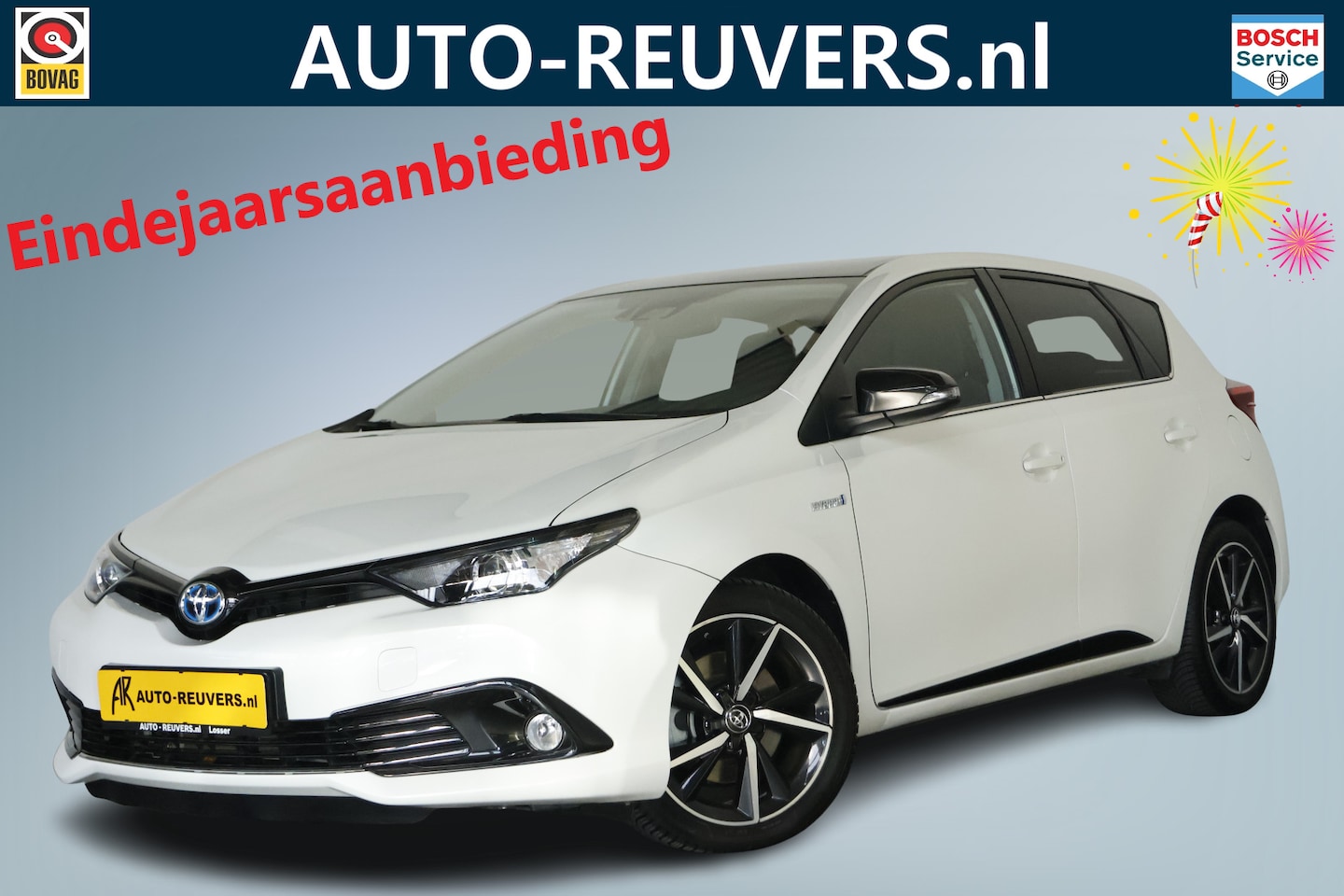 Toyota Auris - 1.8 Hybrid Dynamic / Navi / Camera / Cruisecontrol / Clima - AutoWereld.nl