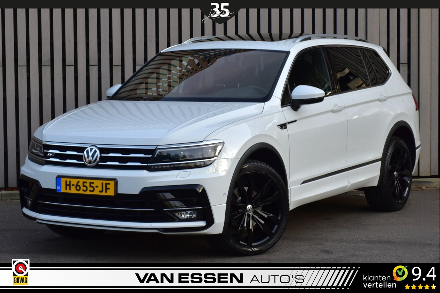 Volkswagen Tiguan Allspace - 1.5 TSI Highline Business R 7p. Pano Led ACC Stoel/Stuurverw. Camera Massage NL-Auto! - AutoWereld.nl