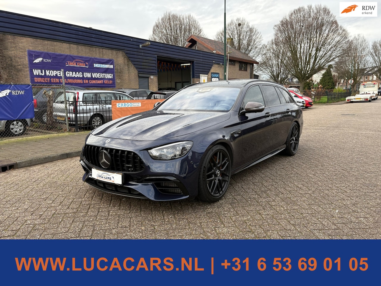 Mercedes-Benz E-klasse Estate - AMG 63 S 4MATIC Premium Plus Keramisch Pano Burmester Sportuitlaat - AutoWereld.nl