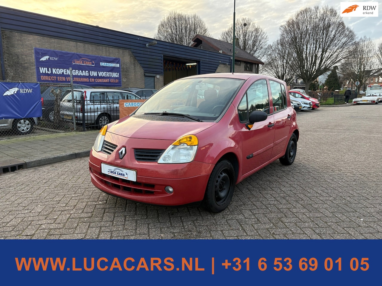 Renault Modus - 1.2-16V Authentique Basis Airco + NIEUWE APK! - AutoWereld.nl