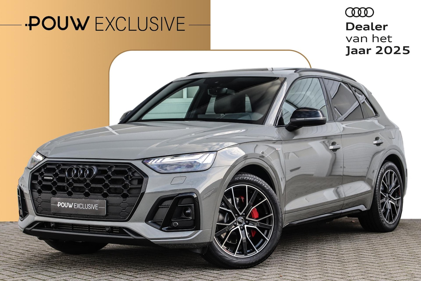 Audi Q5 - 55 TFSIe 367pk Quattro S-Line Competition | Luchtvering | Panoramadak | Trekhaak - AutoWereld.nl