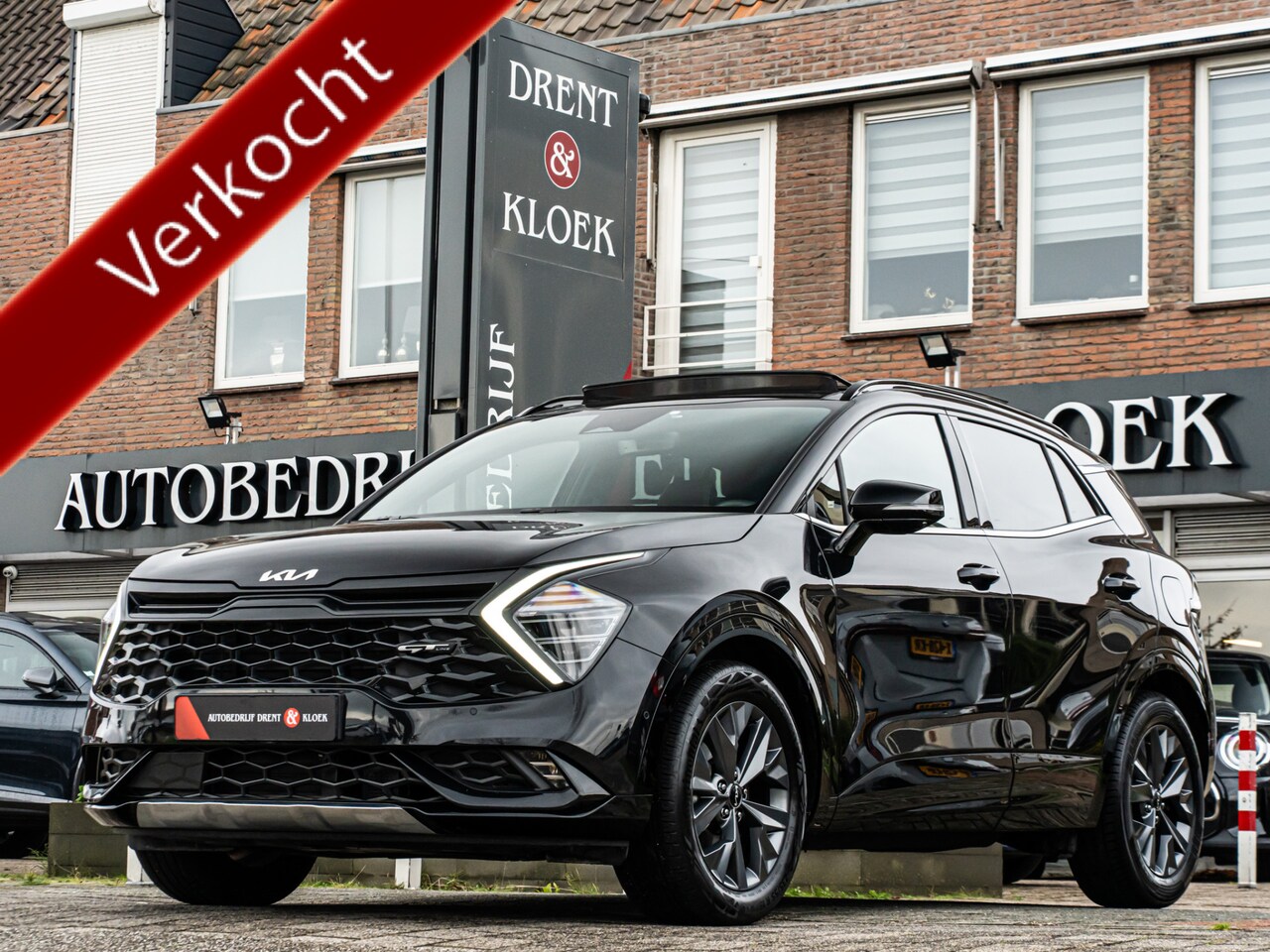 Kia Sportage - 1.6 T-GDi Hybrid GT-PlusLine PANO 360 CAMERA LED LEDER STUUR EN STOELVERW V + A BOMVOL!!! - AutoWereld.nl