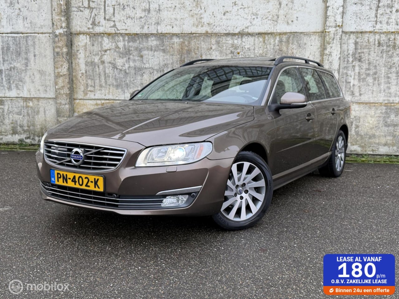 Volvo V70 - 2.0 D4 Polar+/ACC/Pano/Trekhaak/stoelverwarming/LED. - AutoWereld.nl