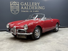 Alfa Romeo Giulietta - Spider Veloce Restored in the 1990s by an connoisseur, Restored with original and authenti