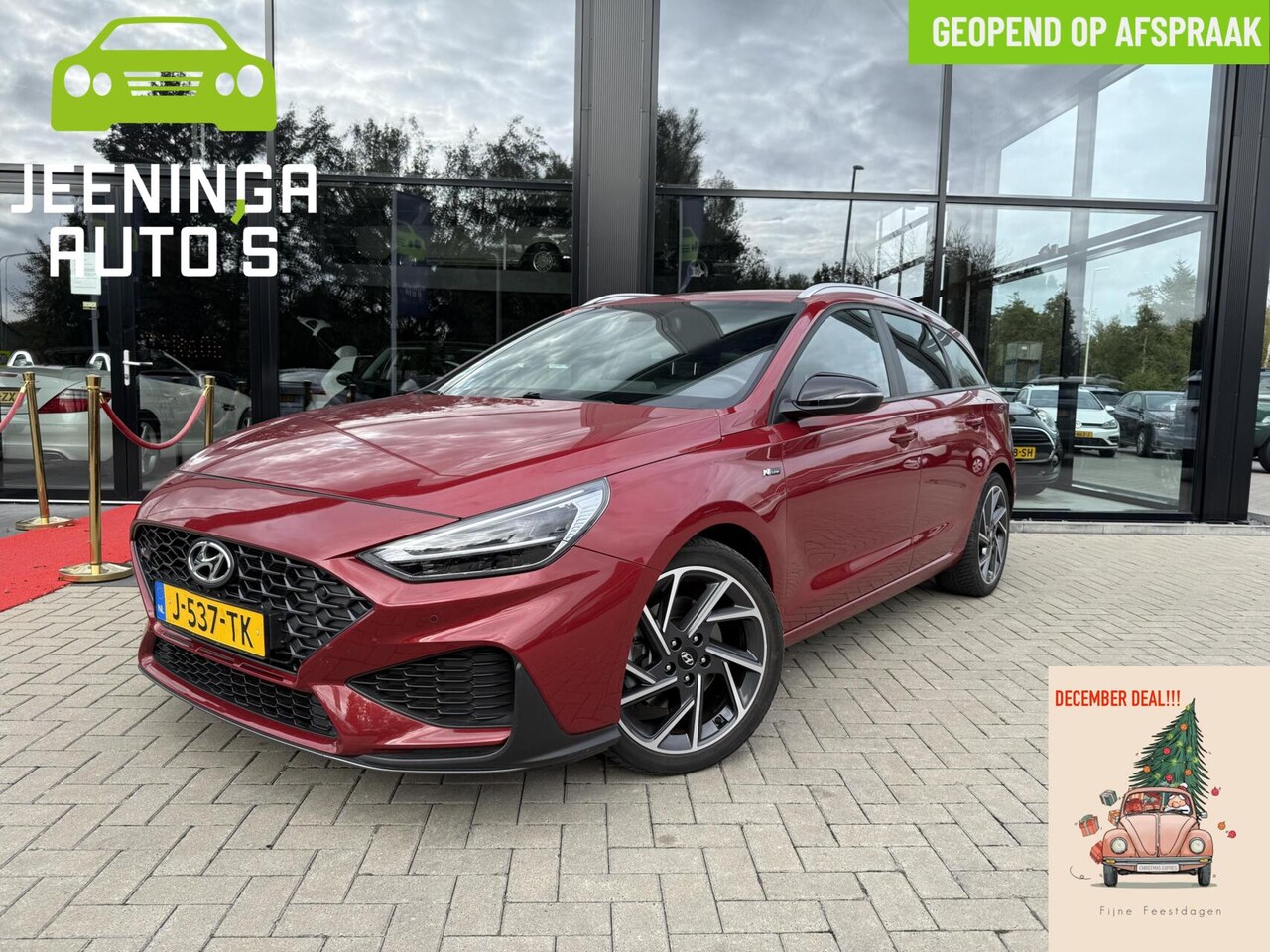 Hyundai i30 Wagon - 1.5 T-GDi MHEV N Line|afn.Trekhaak|Camera|Alcantara|Stoelverwarming - AutoWereld.nl