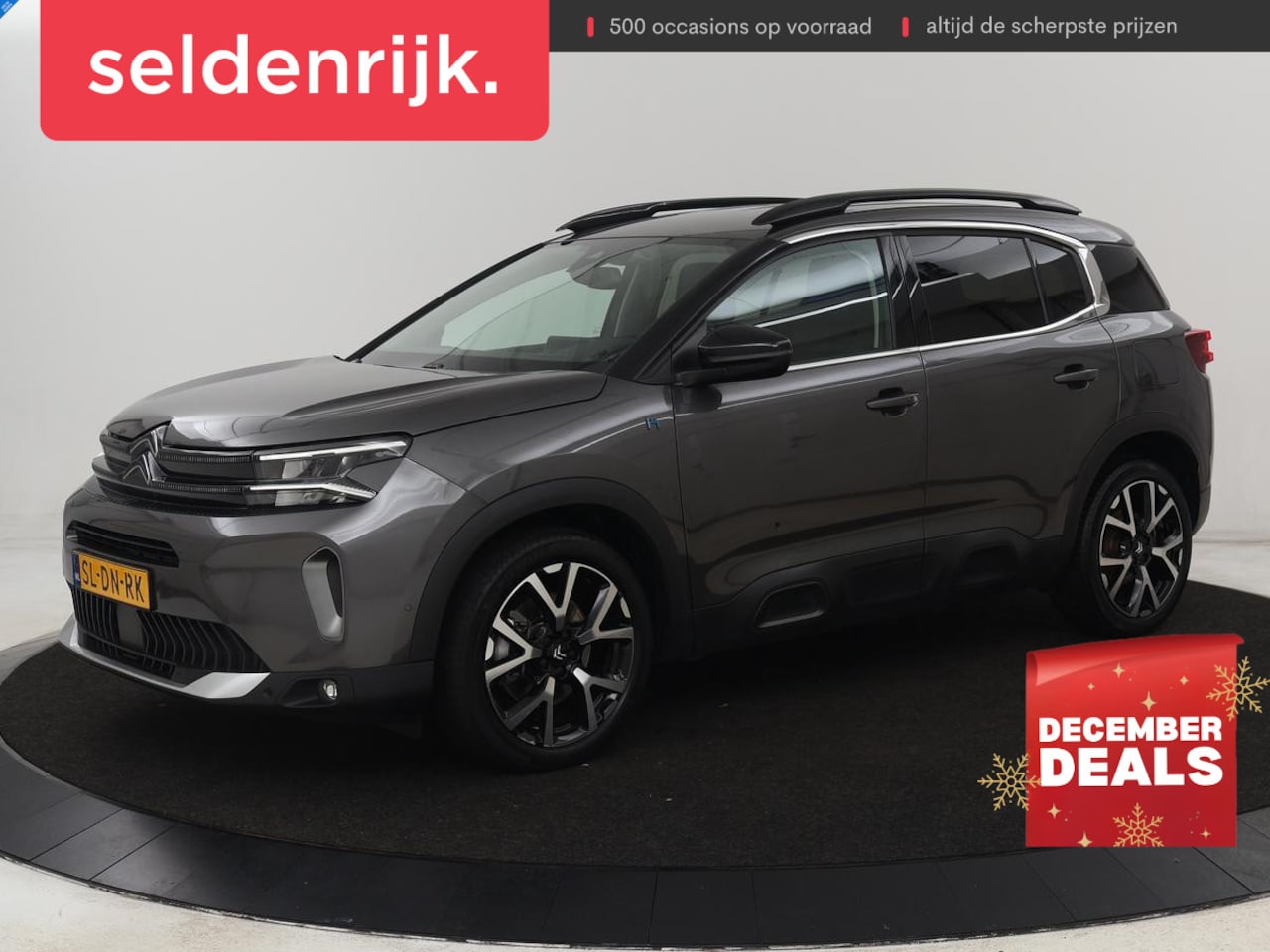 Citroën C5 Aircross - 1.6 Plug-in Hybrid 225 Shine | Leder/Alcantara | Stoelverwarming | Adaptive cruise | Carpl - AutoWereld.nl