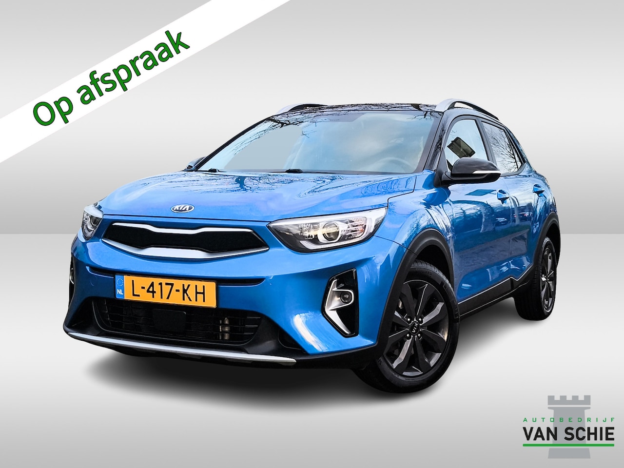 Kia Stonic - 1.0 T-GDI MHEV DynamicPlusLine 2e-Eig. & ..-Onderh. BOVAG-Garantie. NL-Auto. - AutoWereld.nl