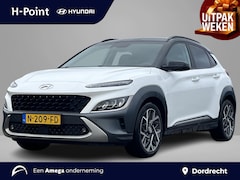 Hyundai Kona - 1.6 GDI HEV Premium | Lederen bekleding | Trekhaak | 18'' 2-tone Lmv | Head up display | A