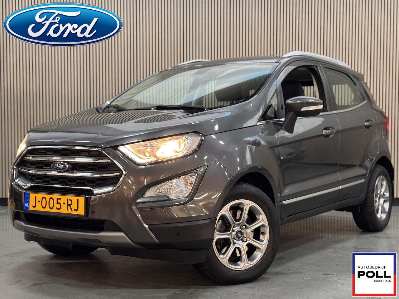 Ford EcoSport - 125pk Titanium Automaat Climat Cruise Winter Parking pack Radio CD Dealeronderhouden - AutoWereld.nl