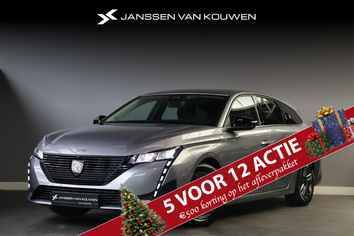 Peugeot 308 SW - 1.2 PureTech Active Pack Business Stoelverwarming Apple Carplay Clima Trekhaak - AutoWereld.nl