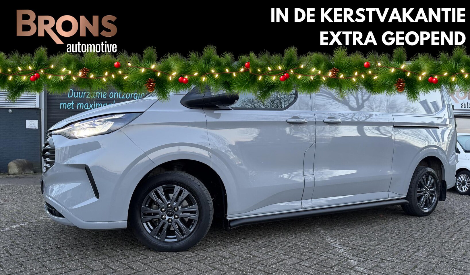 Ford Transit Custom - 300 2.0 TDCI L2H1 Limited L+R Schuifdeur l Trekhaak l Sidebars - AutoWereld.nl