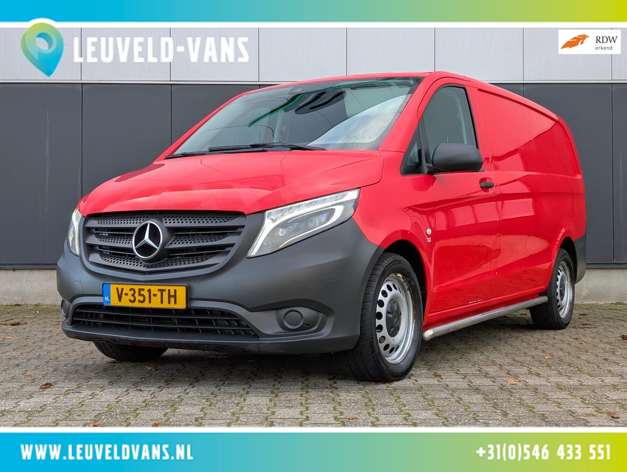 Mercedes-Benz Vito - 119 CDI AUTOMAAT LED CRUISE AIRCO TREKHAAK ACHTERUITRIJCAMERA LANG - AutoWereld.nl