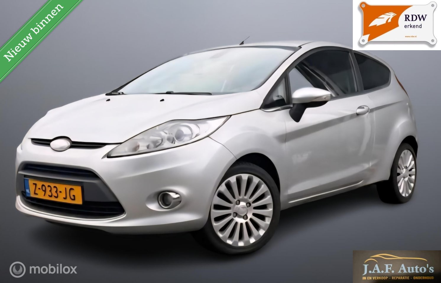 Ford Fiesta - 1.4 Airco Cruise Leder 1ste eigenaar APK! - AutoWereld.nl