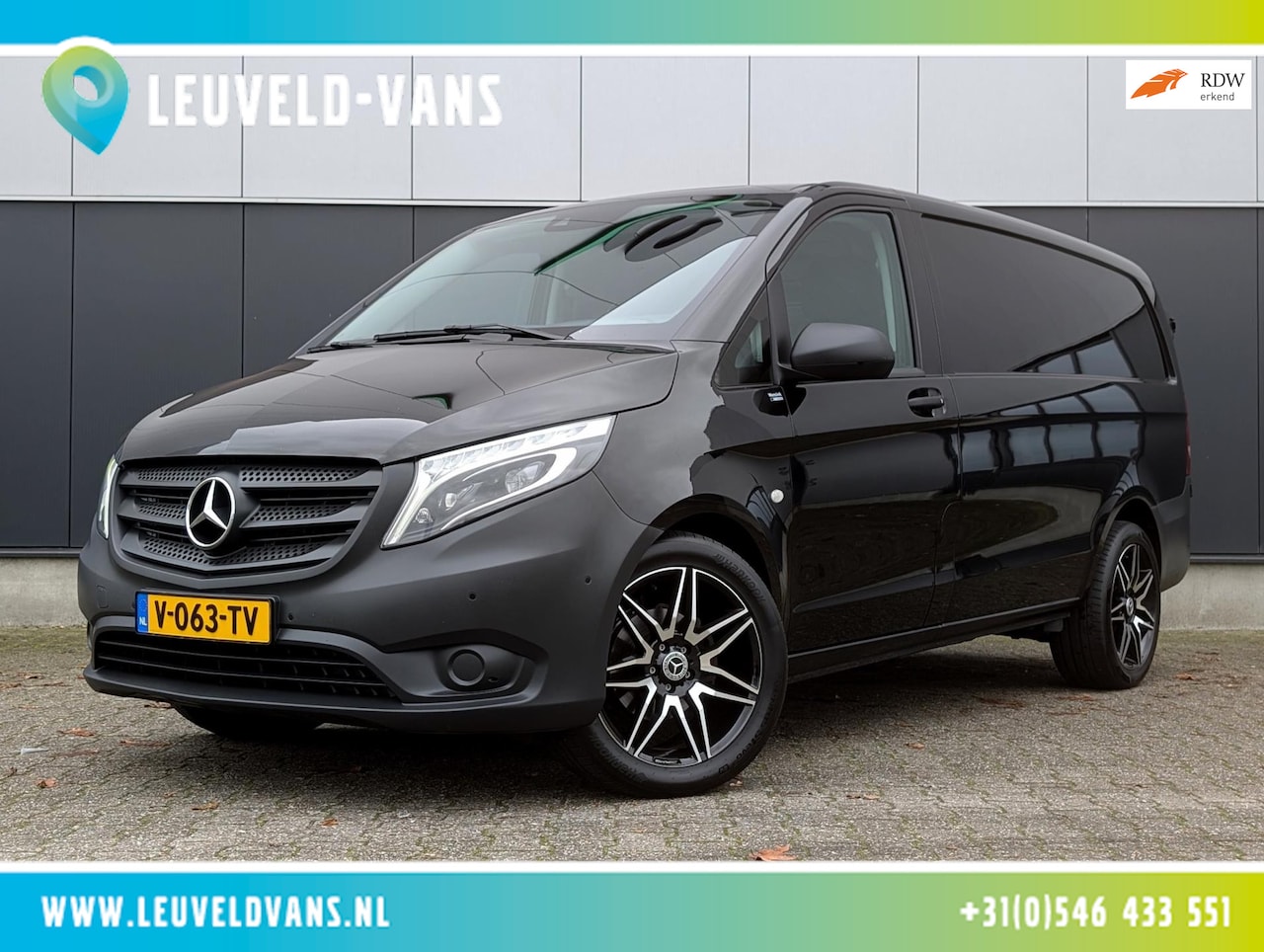 Mercedes-Benz Vito - 116CDI LANG AUTOMAAT CRUISE LED CLIMATE PDC CAMERA 1 EIGENAAR DEALER ONDERHOUDEN - AutoWereld.nl