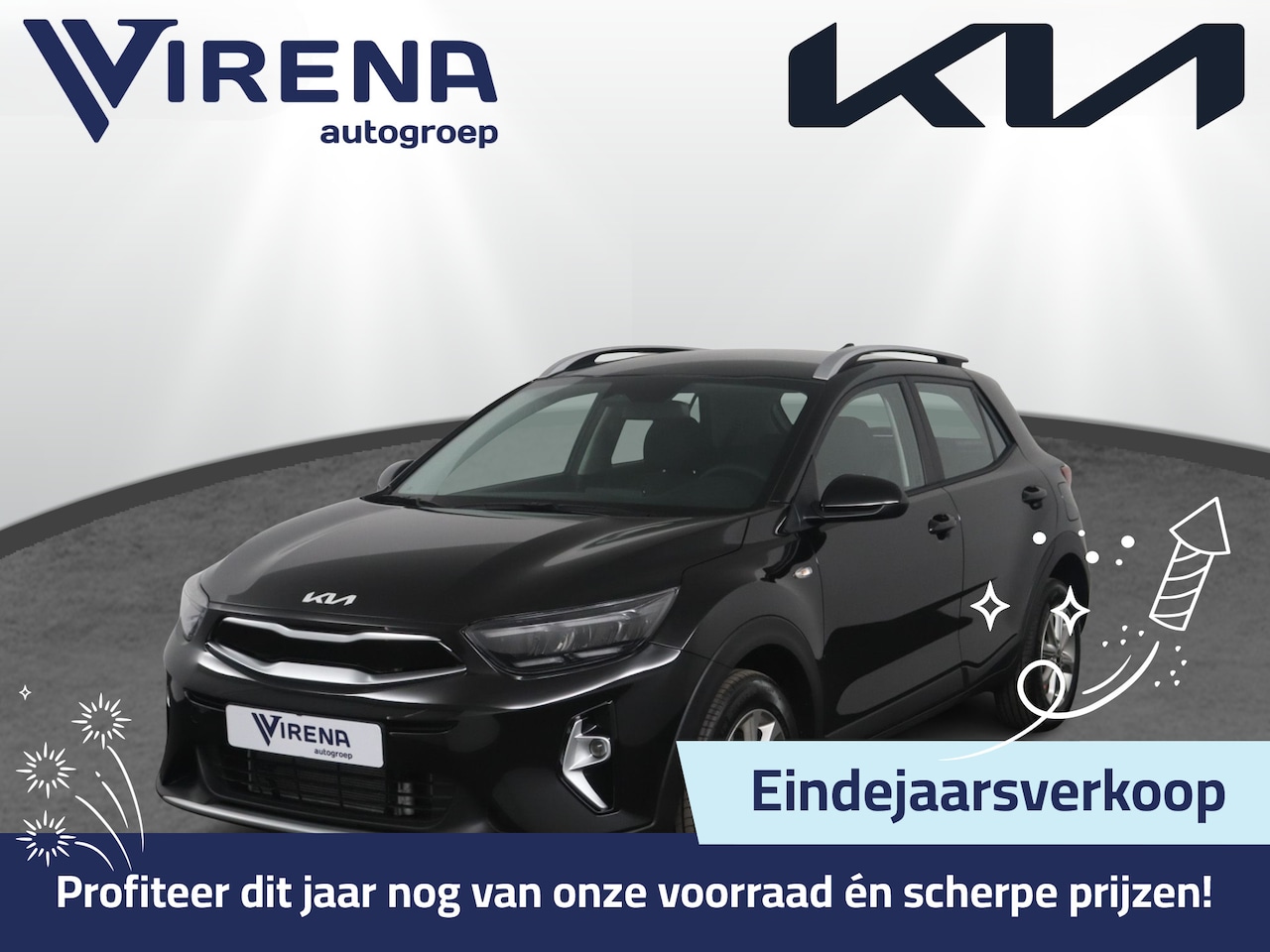 Kia Stonic - 1.0 T-GDi MHEV DynamicLine Incl Inruilpremie. LED koplampen - Apple Carplay/Android Auto - - AutoWereld.nl