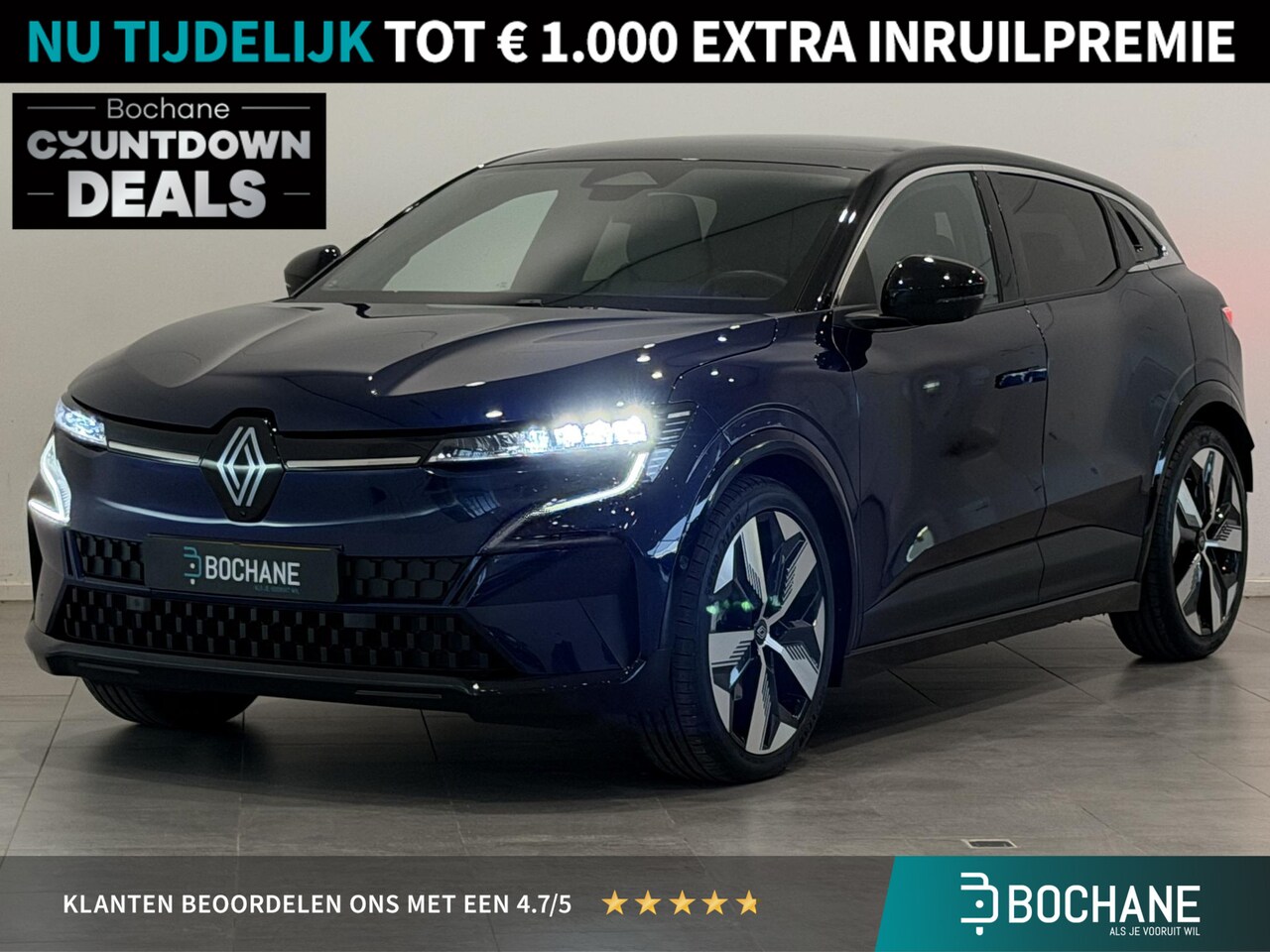 Renault Mégane E-Tech - EV60 Optimum Charge Techno | Warmtepomp | Harman Kardon | Pack Augmented Vision & Advanced - AutoWereld.nl