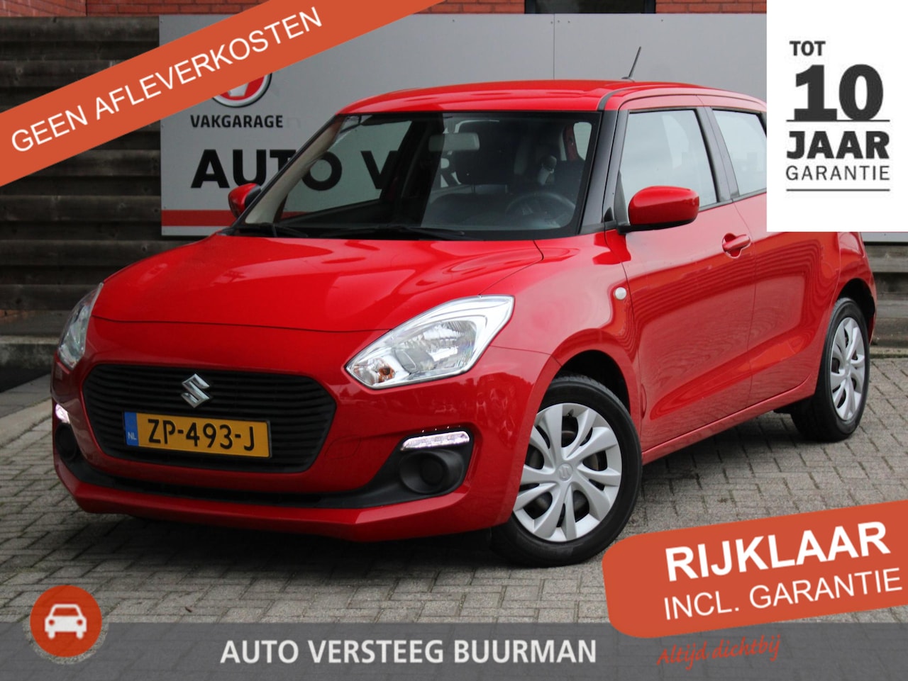 Suzuki Swift - 1.2 Comfort Bluetooth, Airco, Radio-CD Speler - AutoWereld.nl