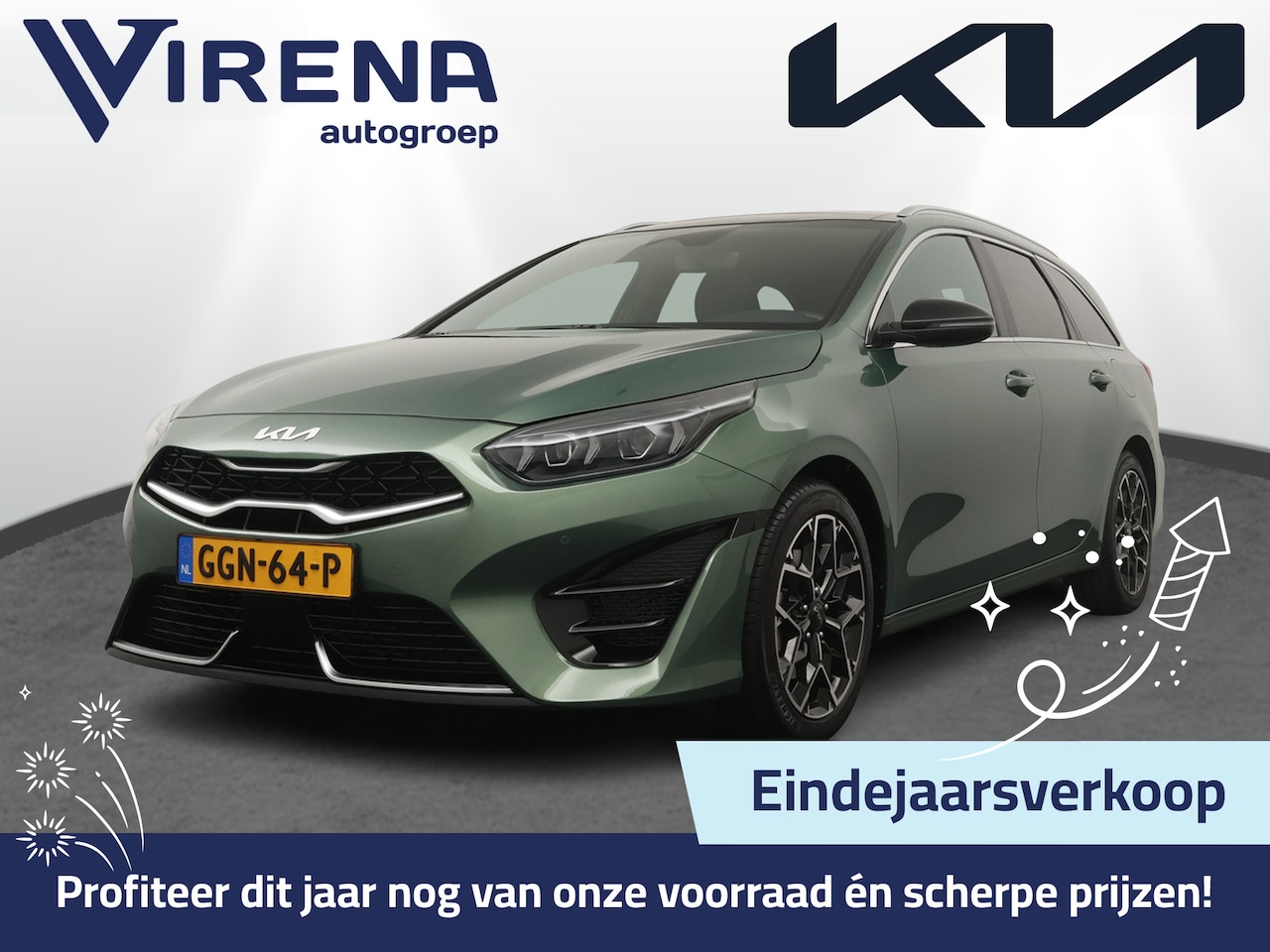 Kia Cee'd Sportswagon - Ceed 1.5 T-GDi GT-Line - Cruise Control - Navigatie - Apple/Android Carplay - Climate Cont - AutoWereld.nl