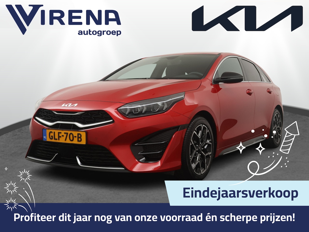 Kia Pro cee'd - 1.5 T-GDi GT-Line Automaat - LED Koplampen - Lichtmetalen Velgen 17'' - Stoel/Stuurverwarm - AutoWereld.nl