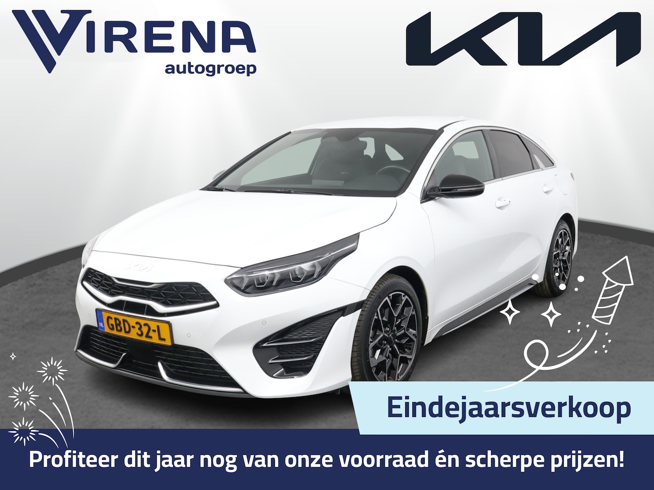 Kia Pro cee'd - 1.5 T-GDi GT-Line Automaat - Apple Carplay/Android Auto - Cruise Control - Dodehoekdetecti - AutoWereld.nl