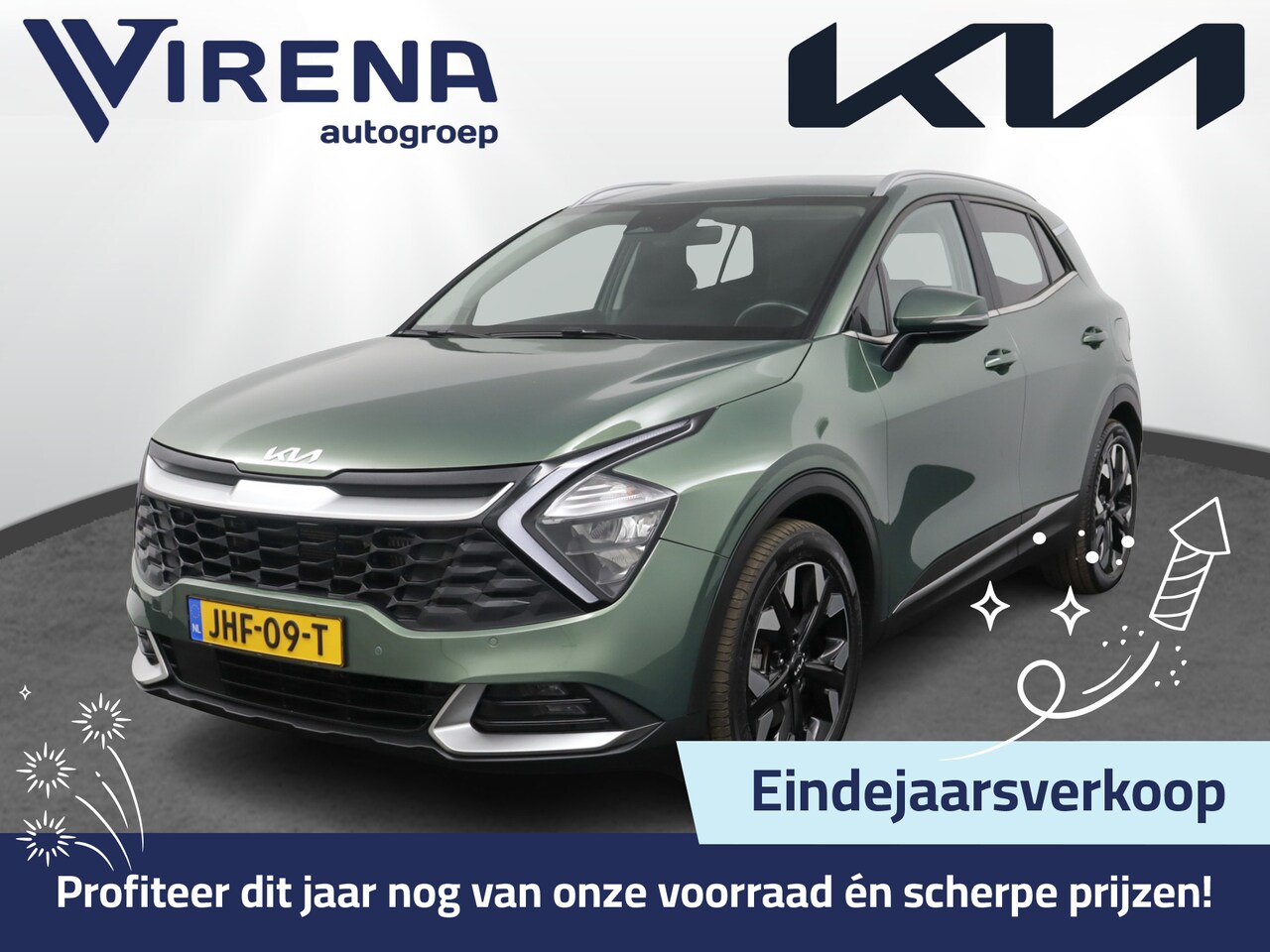 Kia Sportage - 1.6 T-GDi Plug-in Hybrid AWD DynamicLine Automaat Airco - Apple Carplay/Android Auto - Cru - AutoWereld.nl