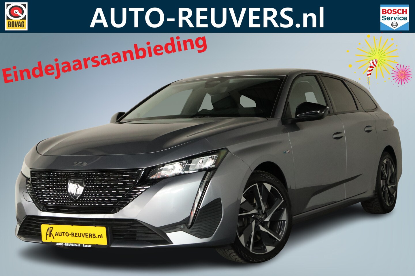 Peugeot 308 SW - 1.6 Hybrid 180 Allure Pack / LED / Navi / CarPlay / ACC / Cam - AutoWereld.nl