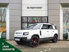 Land Rover Defender 110 - P400e 110 | Black Pack | Luchtvering | 22'' Gloss Black | Stuurwielverwarming | Rode Remkl