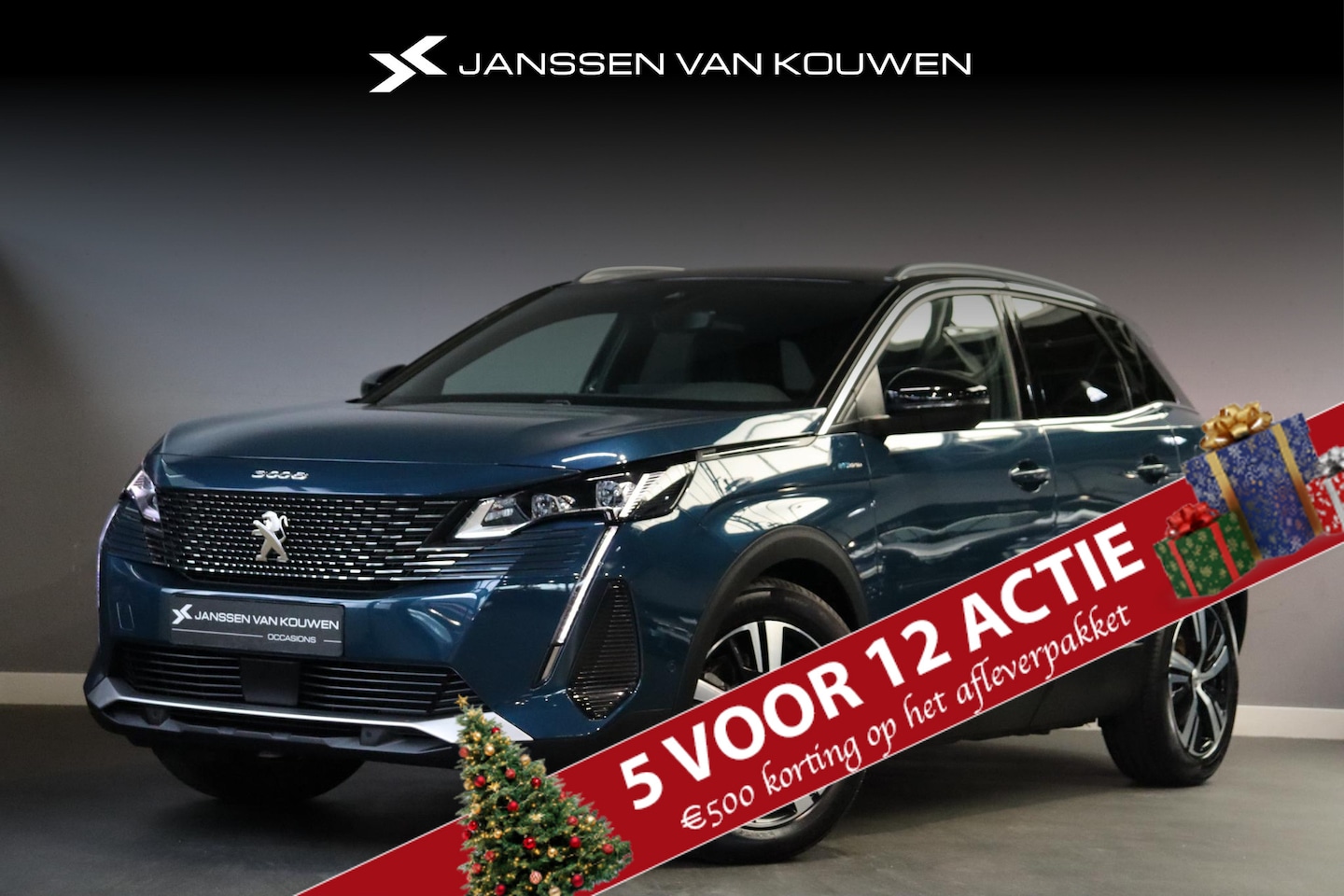 Peugeot 3008 - 1.6 HYbrid 225 GT SOH 92% Navigatie Full-LED Koplampen Achteruitrijcamera - AutoWereld.nl