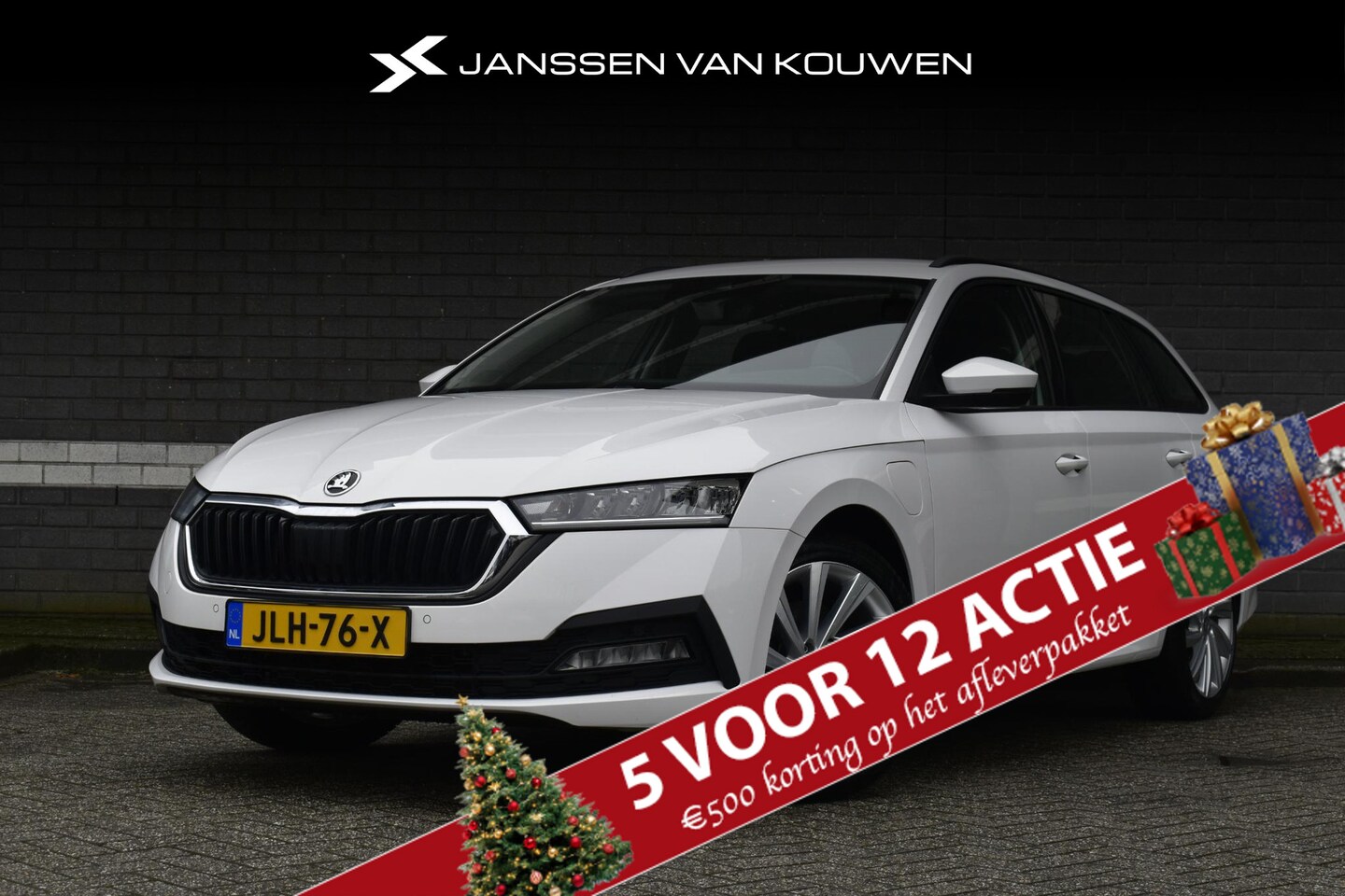 Skoda Octavia Combi - 1.4 TSI iV PHEV Business Edition / SOH 97% / Navi / Clima / Apple Carplay - AutoWereld.nl