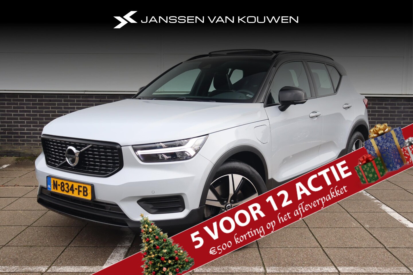 Volvo XC40 - 1.5 T4 Recharge R-Design Pano Stuur/Stoelverwarming Harman Kardon 360-Camera - AutoWereld.nl