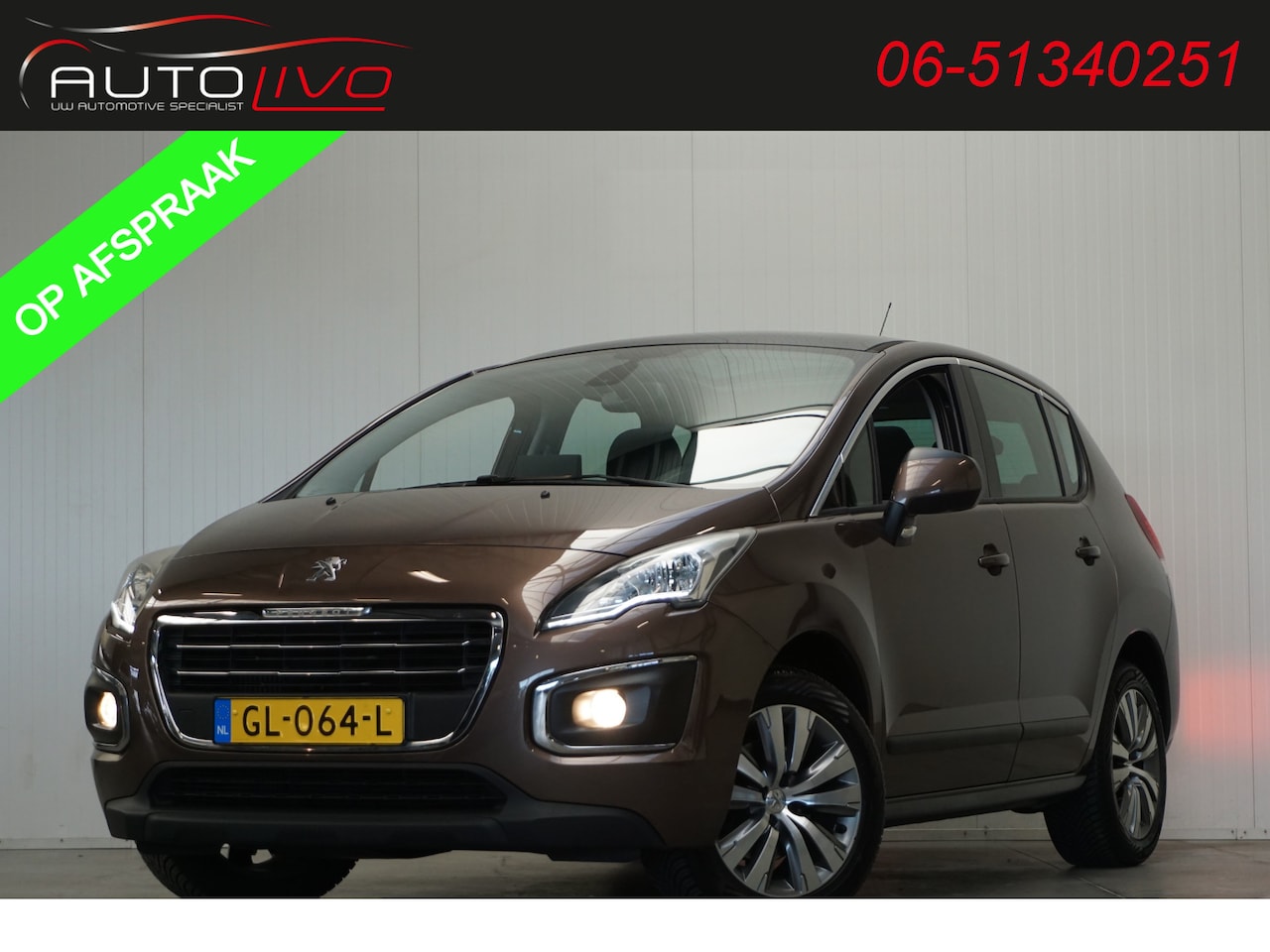 Peugeot 3008 - 1.6 THP Active 165 PK! AUTOMAAT! PANO NAVI CAMERA CLIMA CRUISE PDC TREKHAAK etc. - AutoWereld.nl