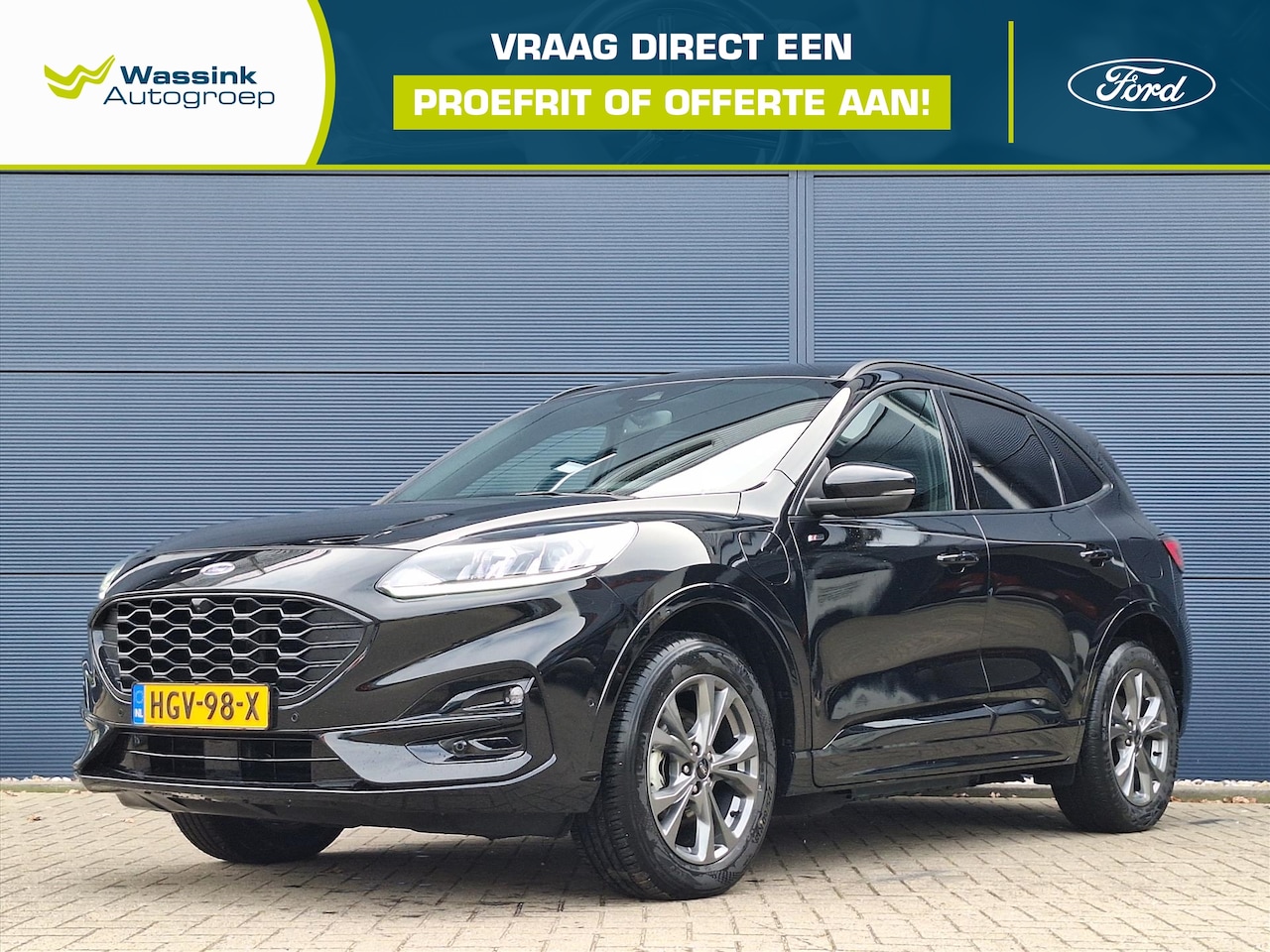 Ford Kuga - 2.5 PHEV e-CVT 225pk ST-Line X | Climate Control | Adaptive Cruise Control | Camera | 18 I - AutoWereld.nl